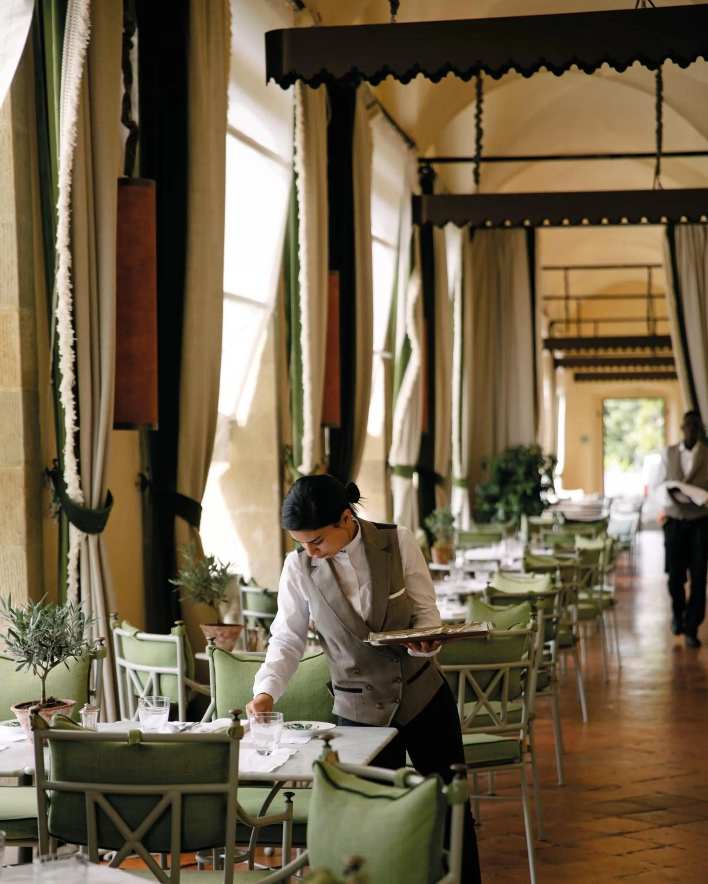 Dining area in Villa San Michele, A Belmond Hotel, Florence