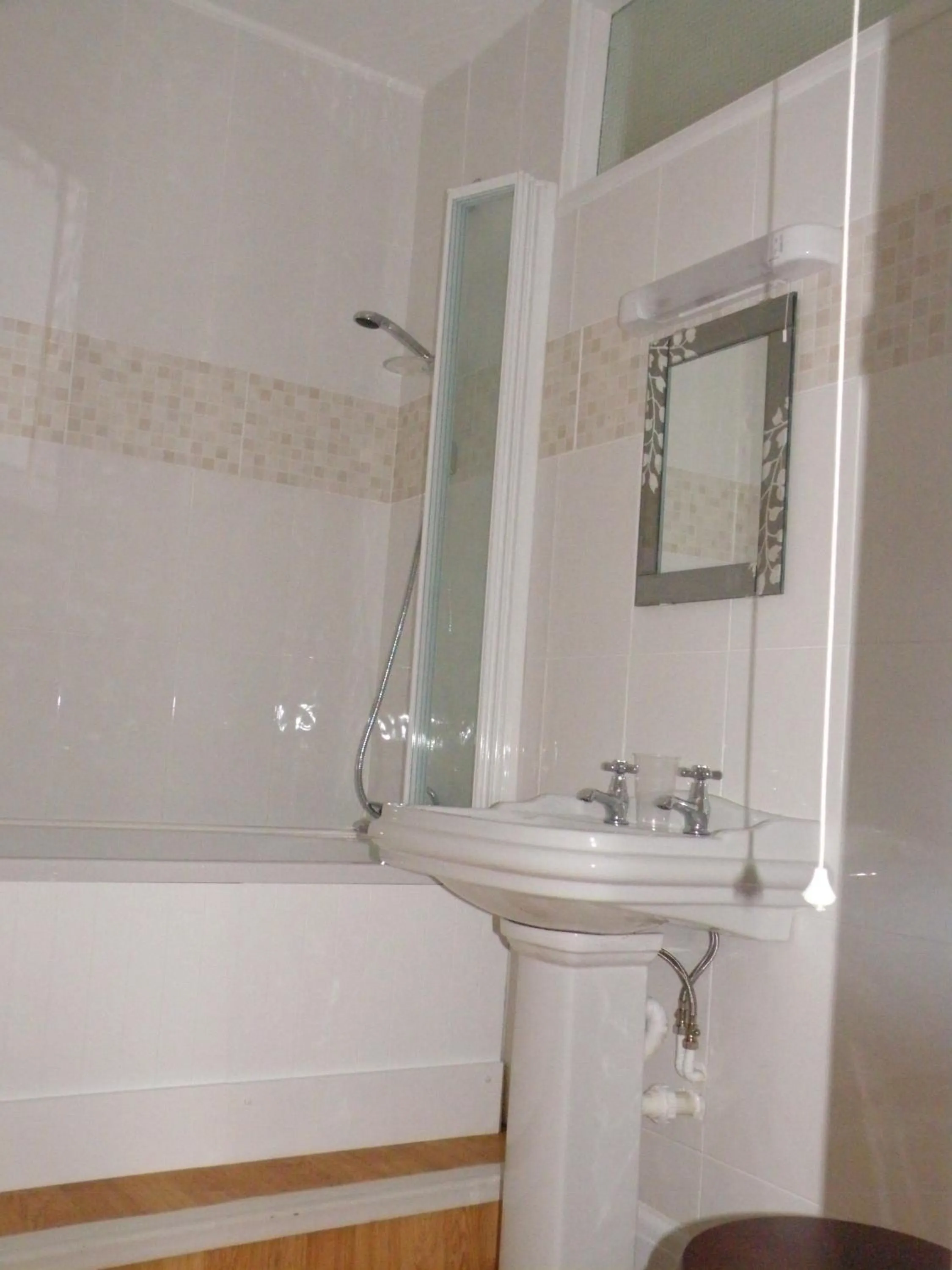 Bathroom in Hartland Quay Hotel