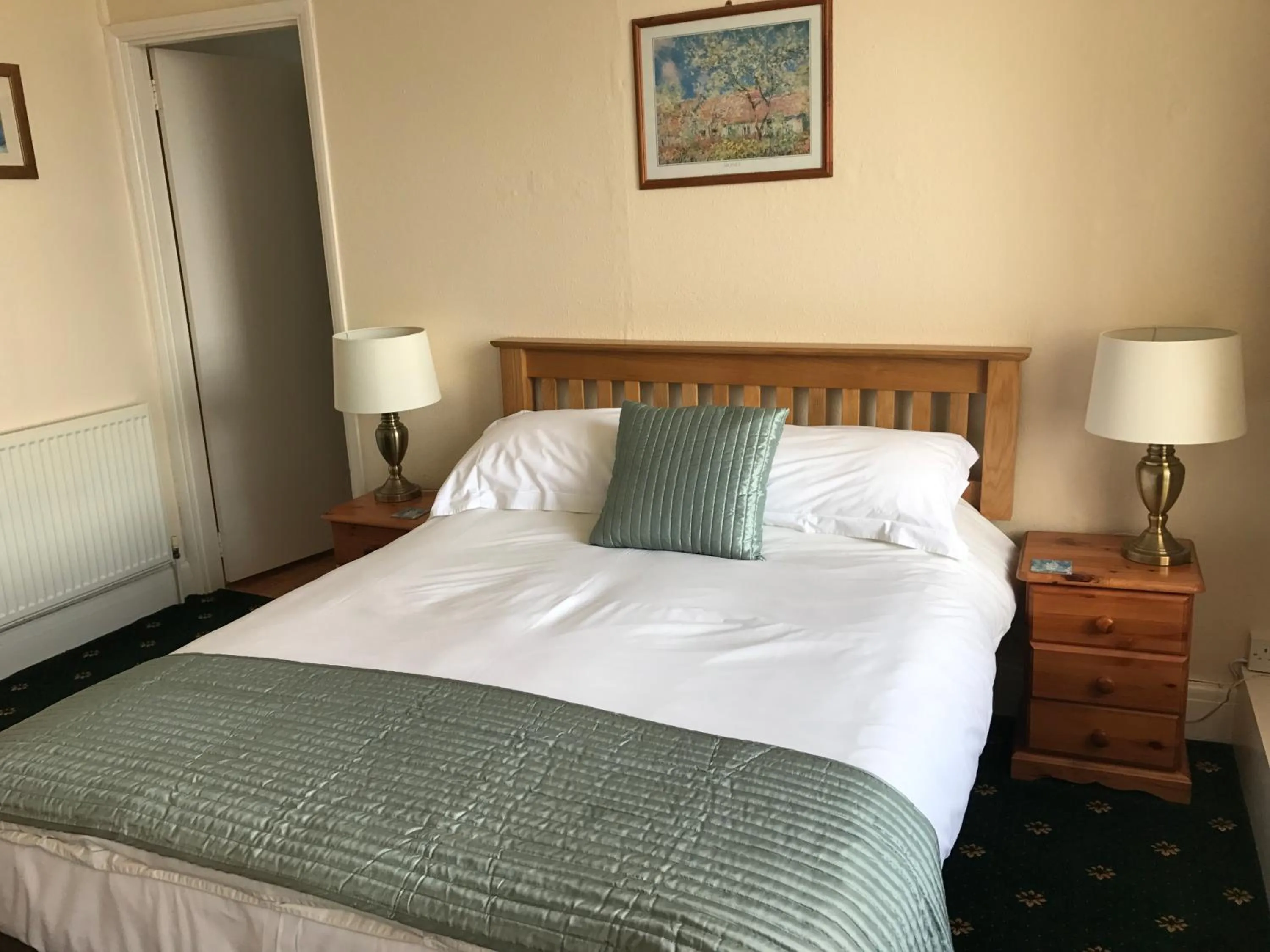 Bed in Hartland Quay Hotel