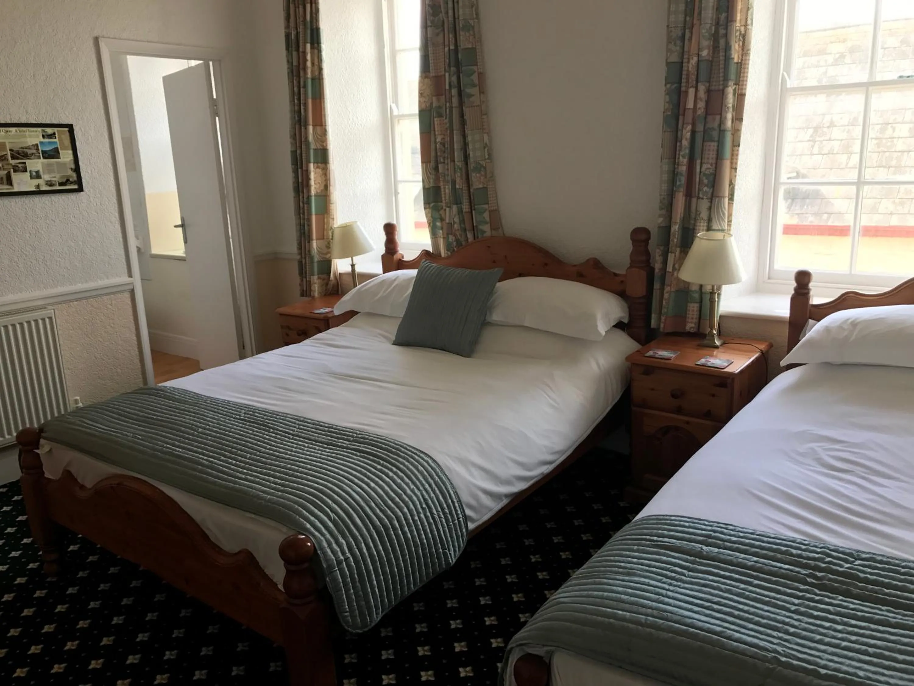 Bed in Hartland Quay Hotel