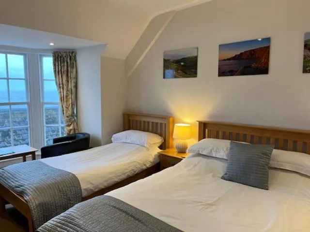 Bed in Hartland Quay Hotel