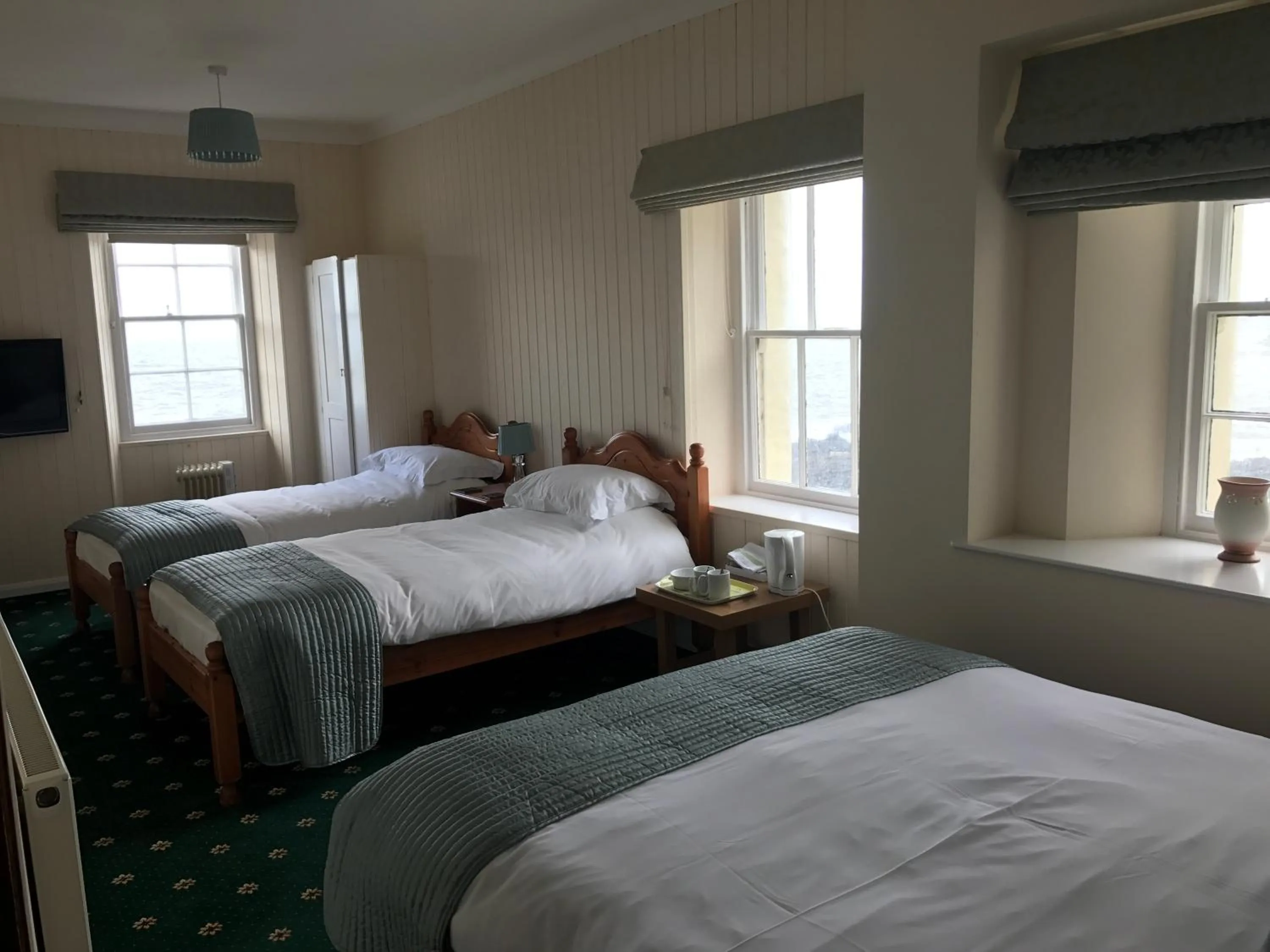 Bed in Hartland Quay Hotel