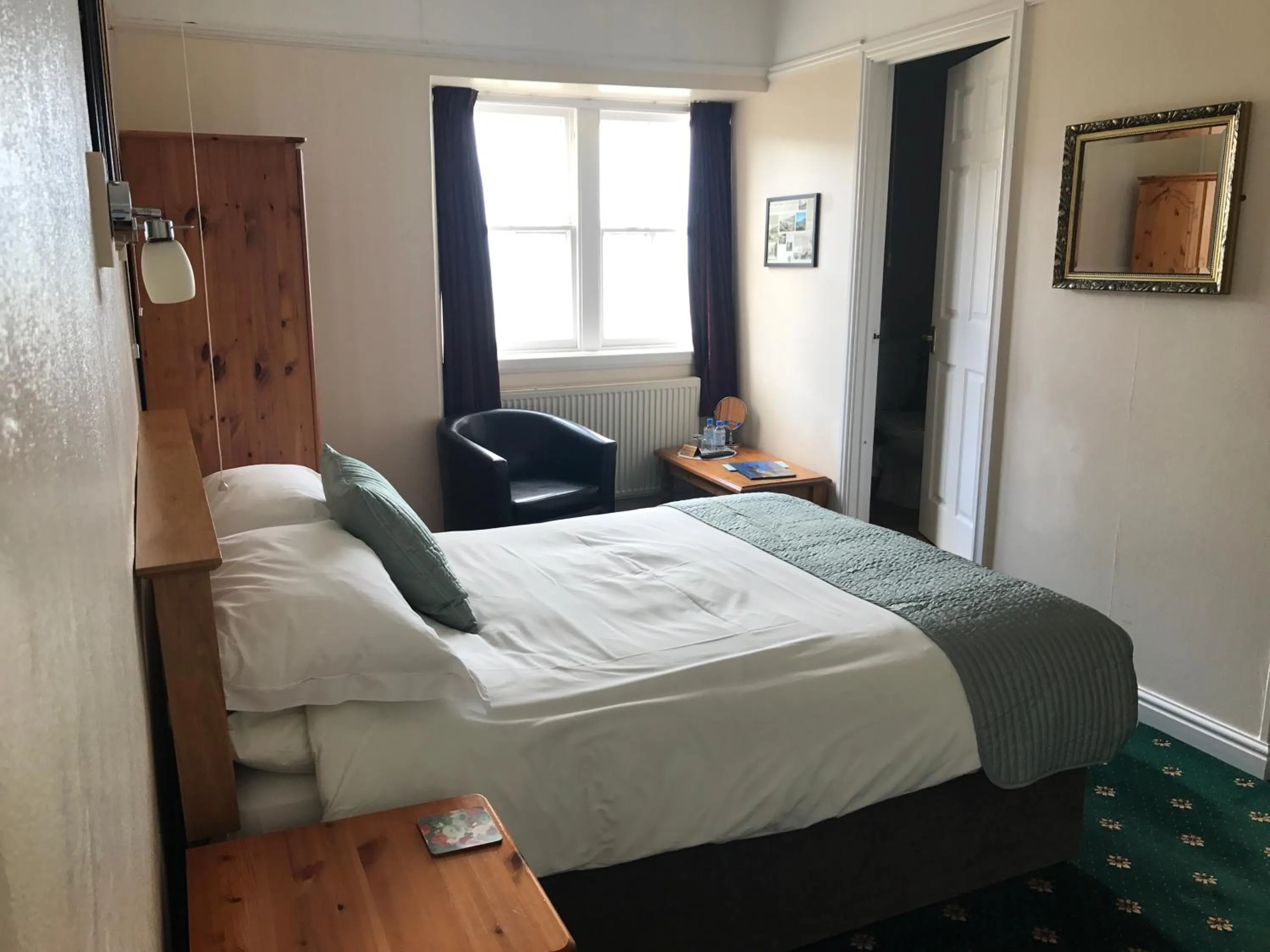 Bed in Hartland Quay Hotel