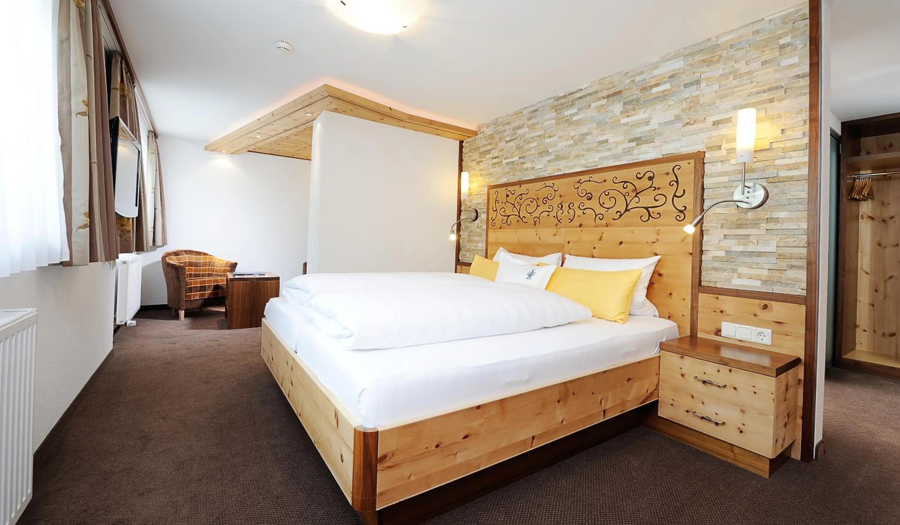 Bed in Hotel Jägerhof