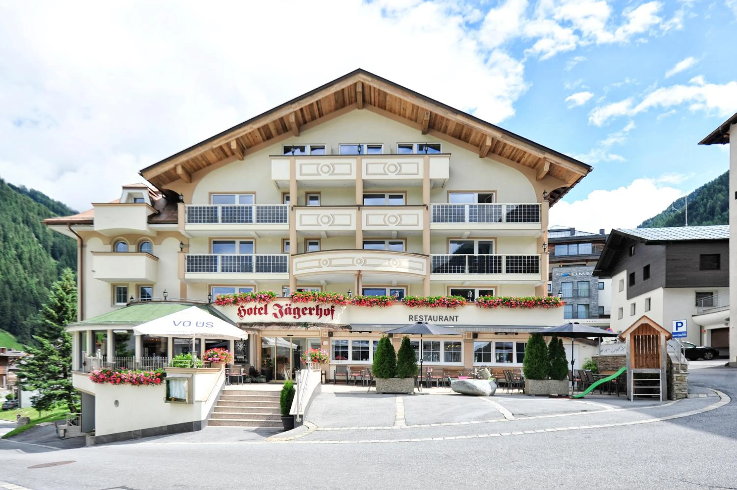 Property building in Hotel Jägerhof