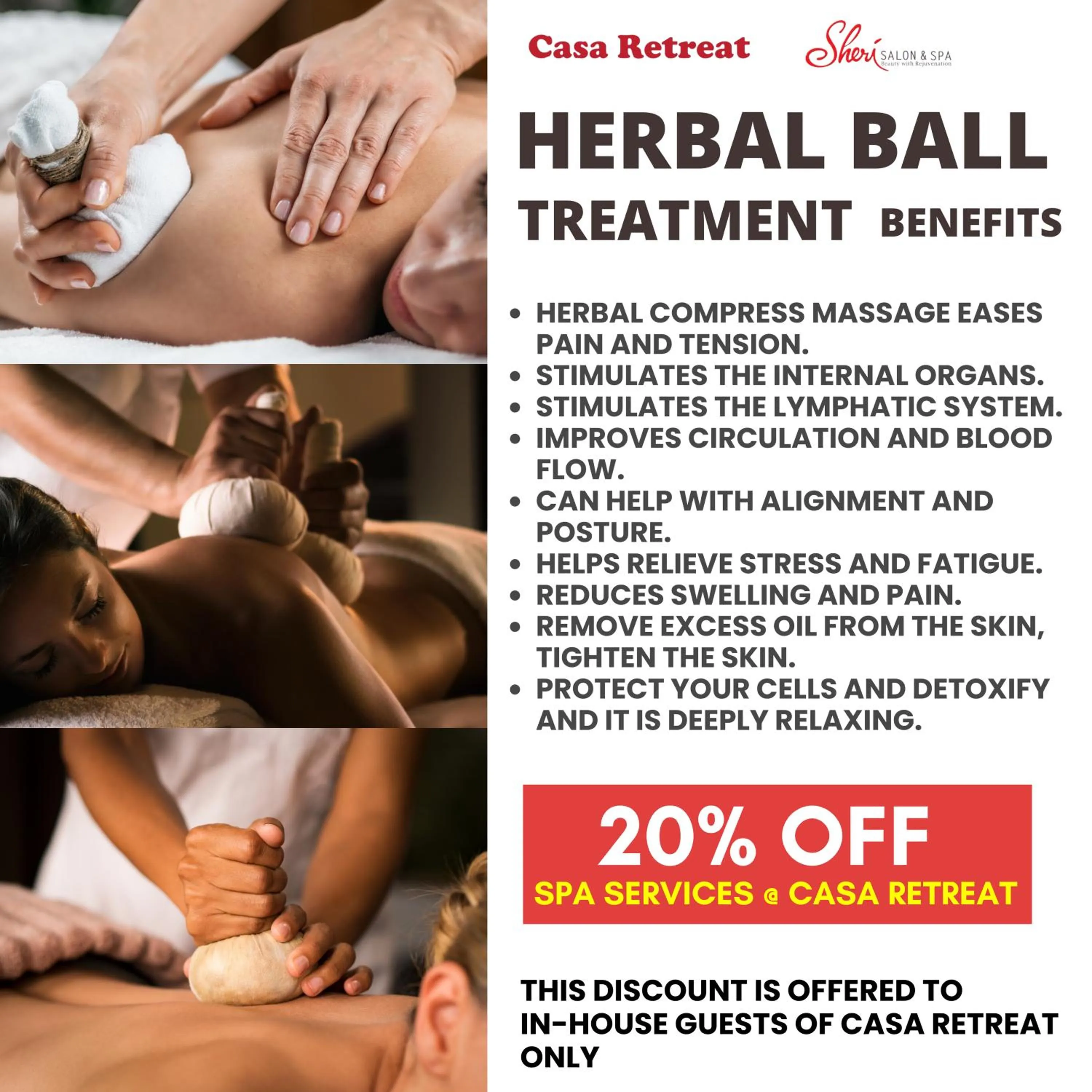 Spa and wellness centre/facilities in Casa Retreat