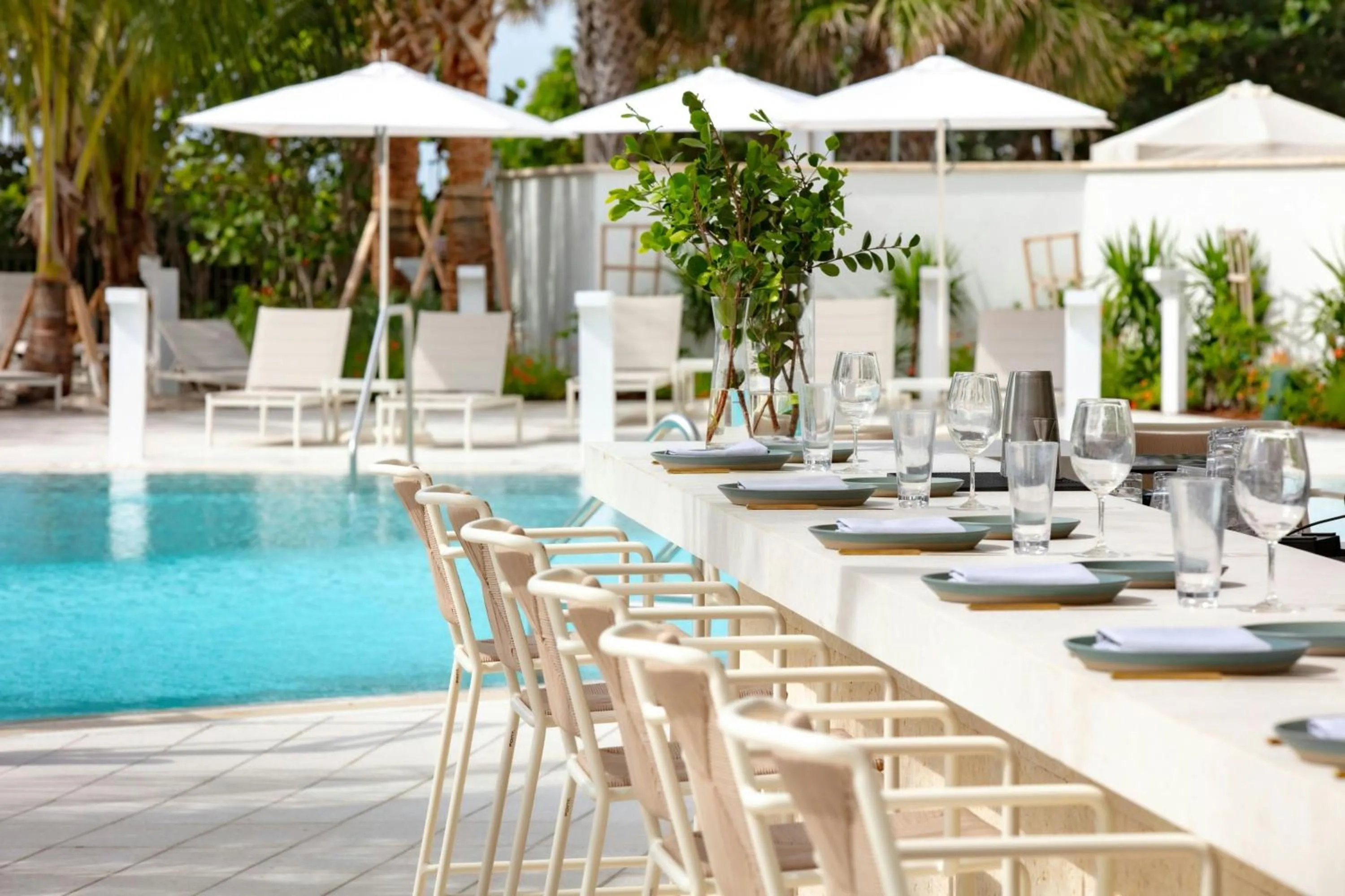 Swimming pool in Fort Lauderdale Marriott Pompano Beach Resort