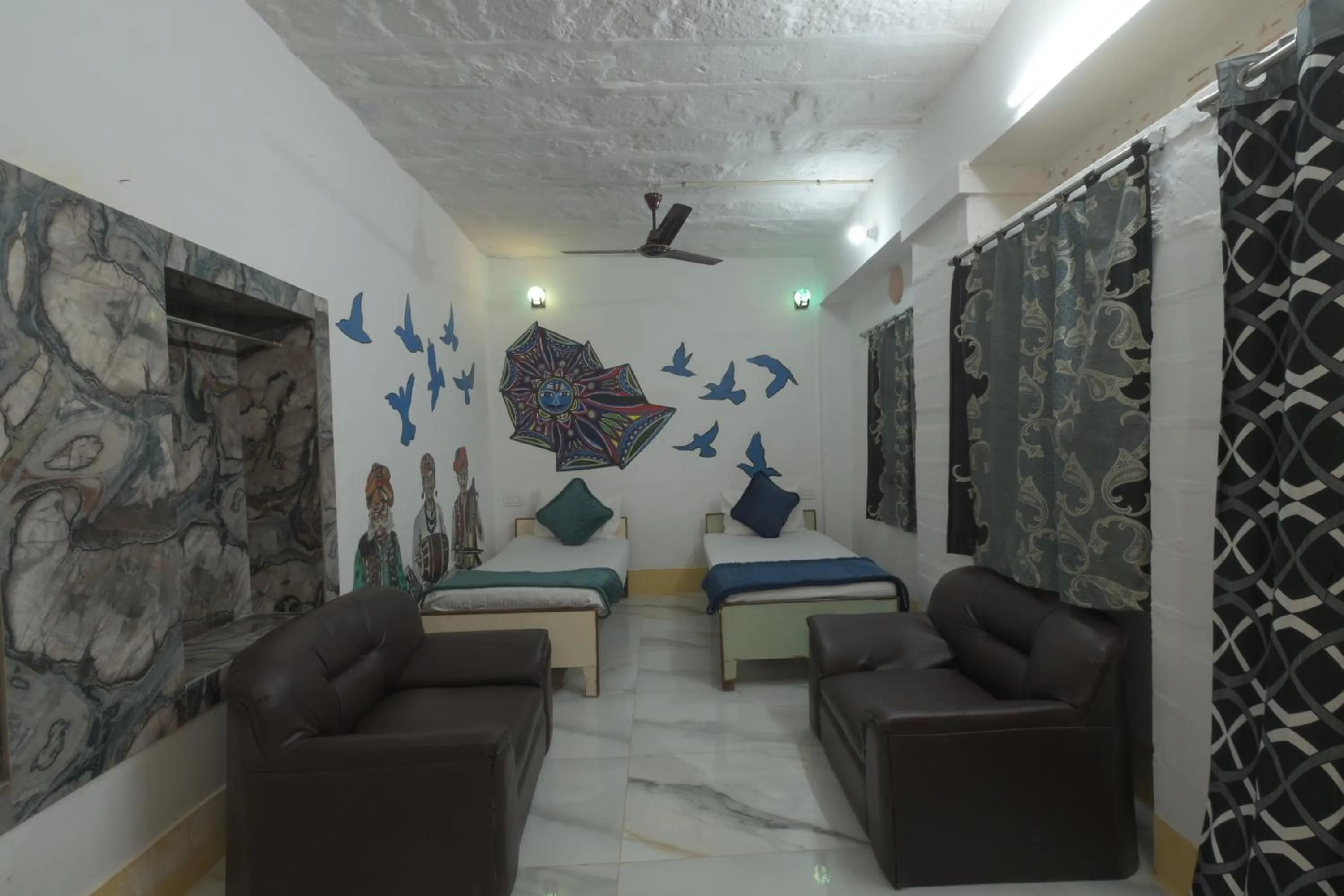 Photo of the whole room, Bed in Deepak Hotel & Restaurant