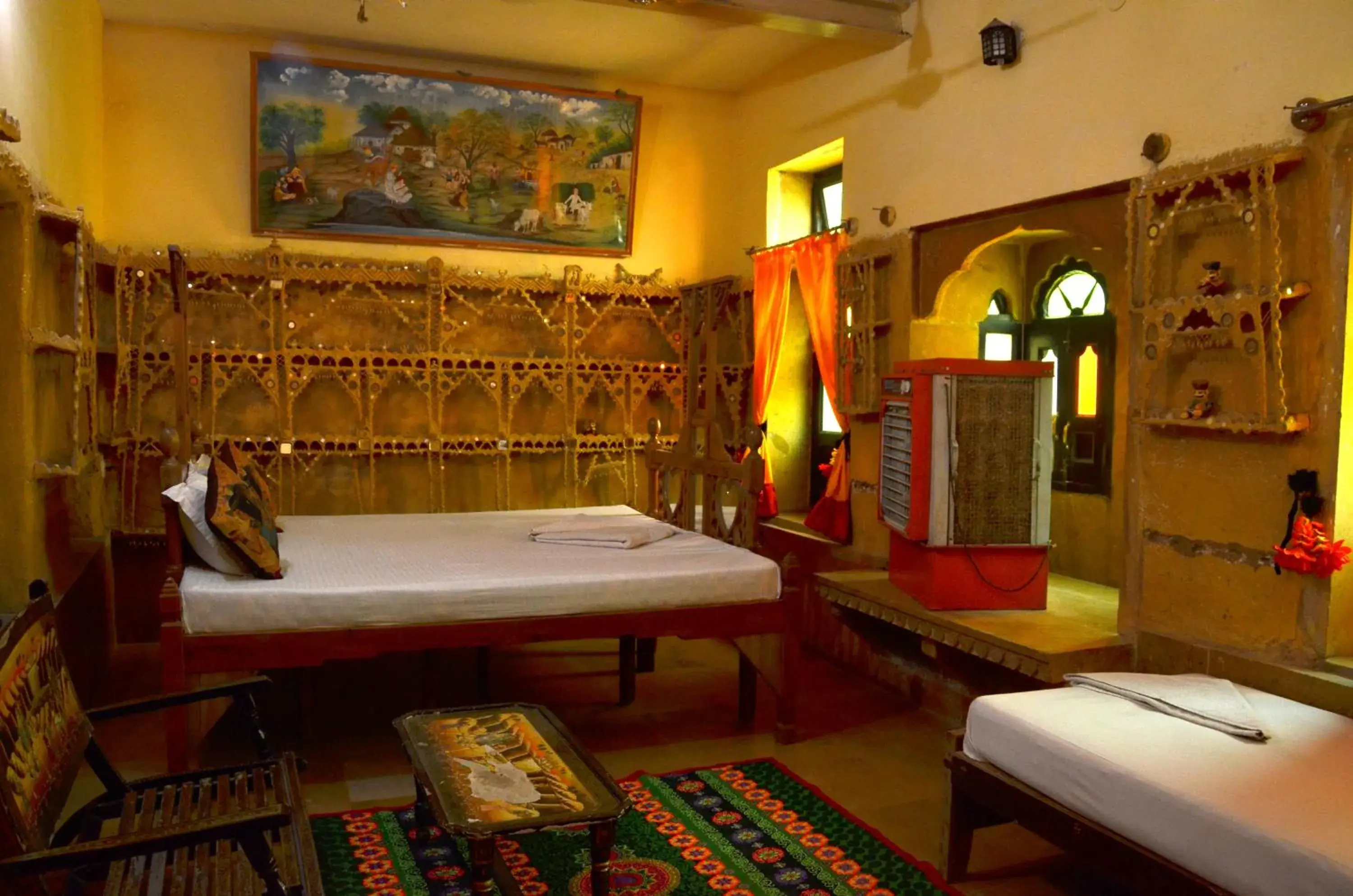 Bedroom, Bed in Deepak Hotel & Restaurant Bedroom, Bed in Deepak Hotel & Restaurant