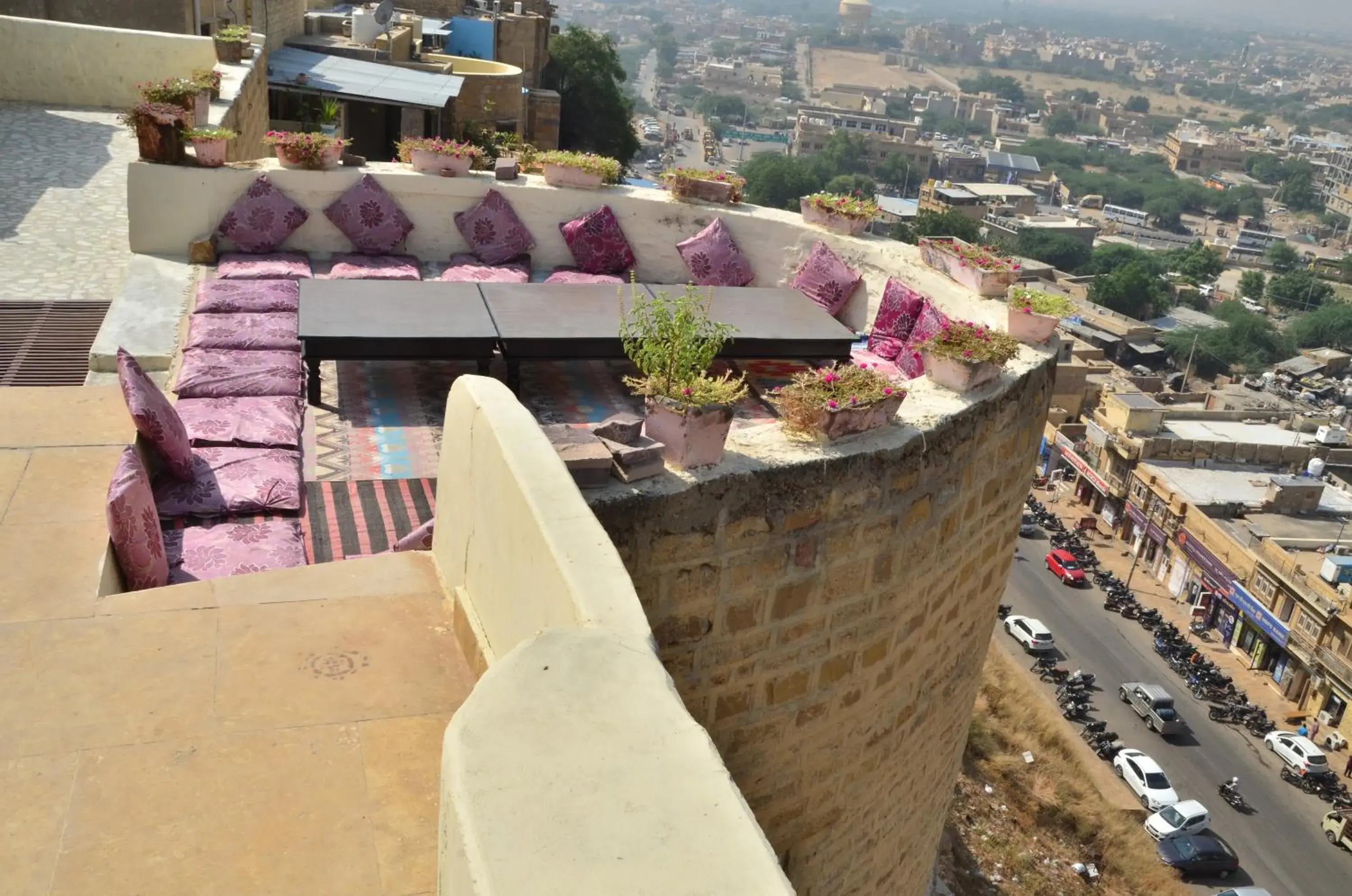 View (from property/room) in Deepak Hotel & Restaurant View (from property/room) in Deepak Hotel & Restaurant