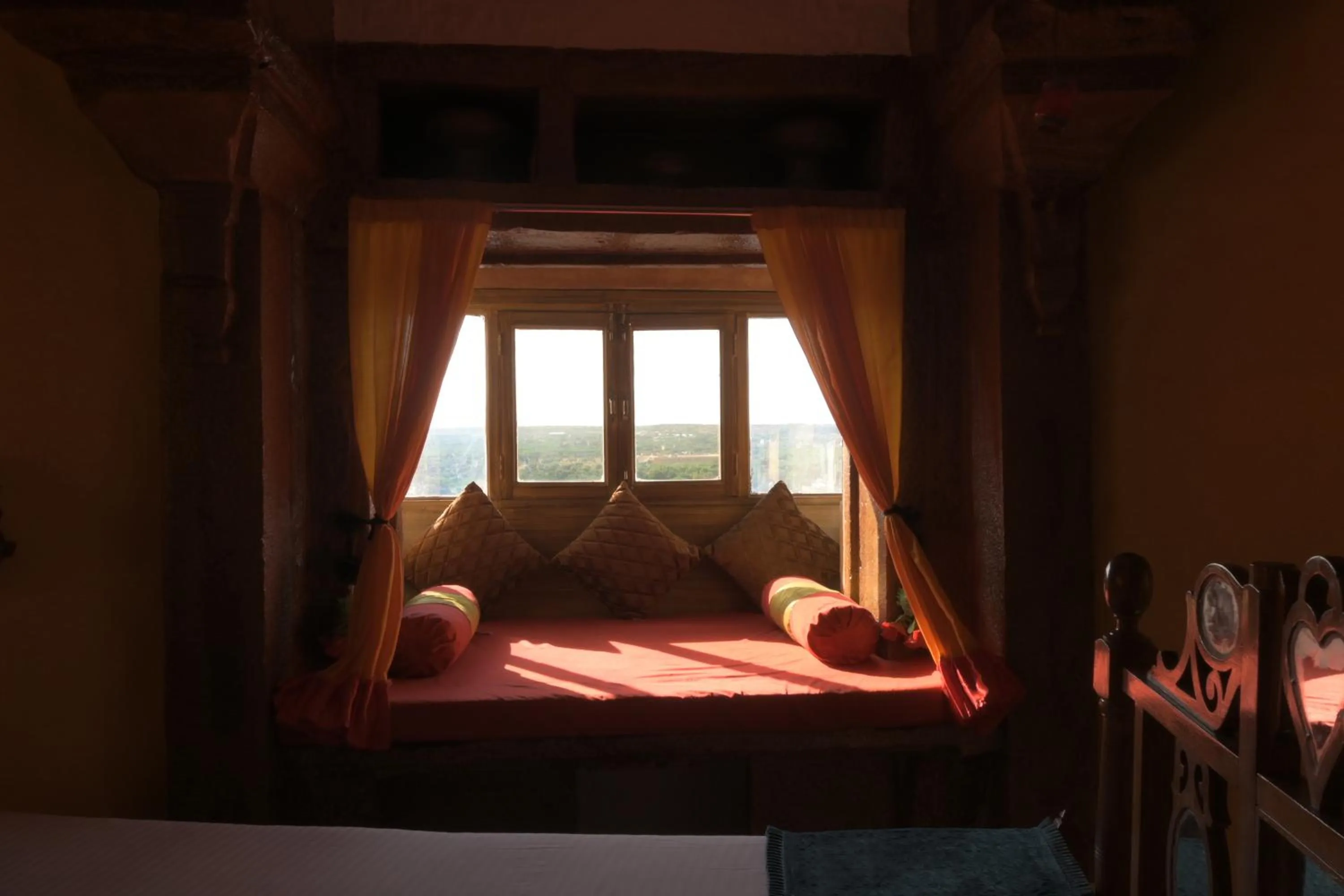 Bed in Deepak Hotel & Restaurant