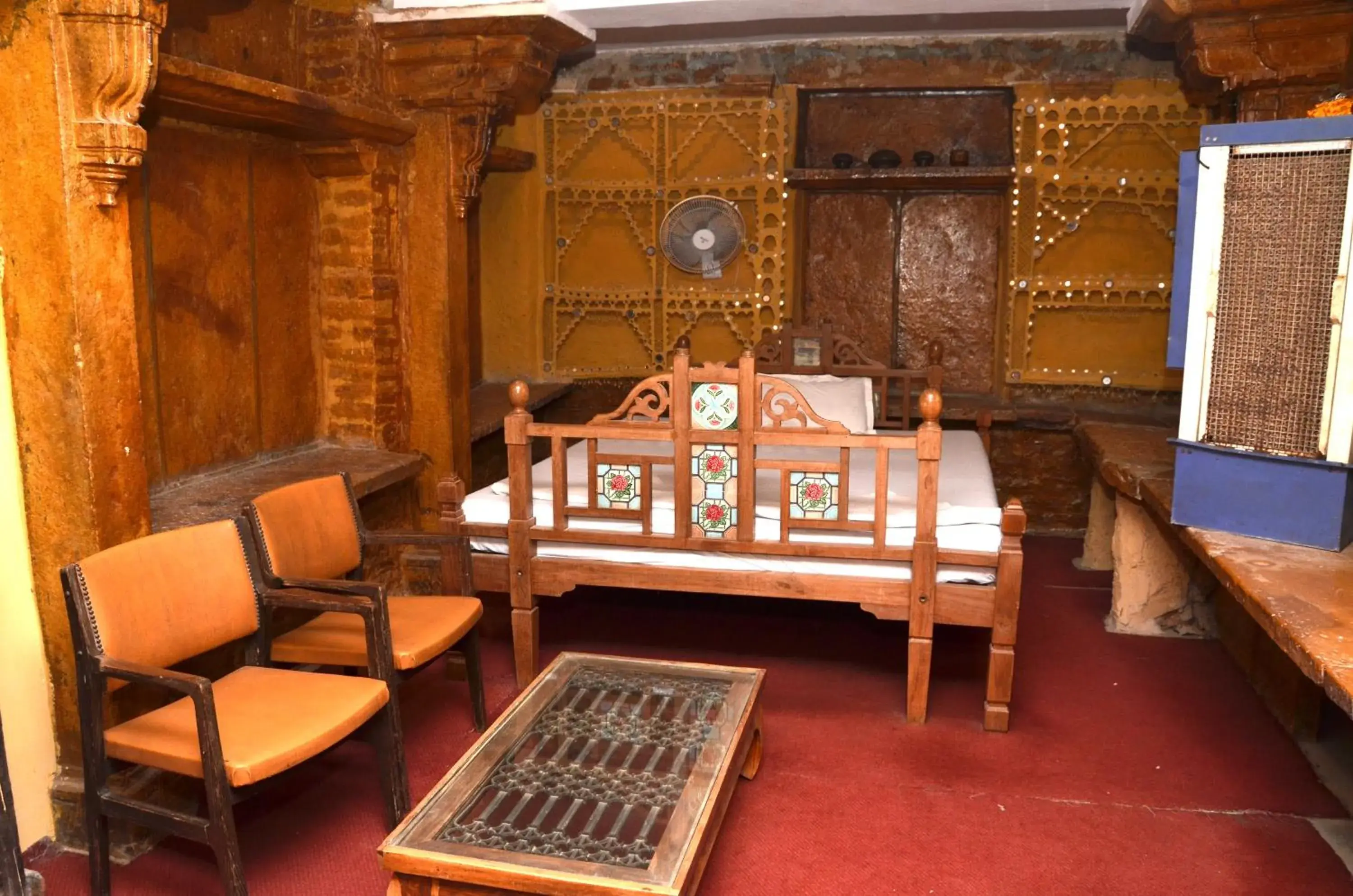 Seating area in Deepak Hotel & Restaurant Seating area in Deepak Hotel & Restaurant