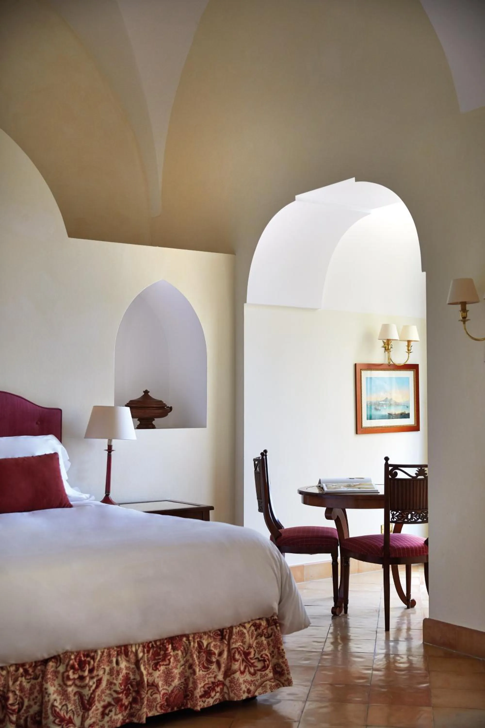 Bedroom, Bed in Caruso, A Belmond Hotel, Amalfi Coast
