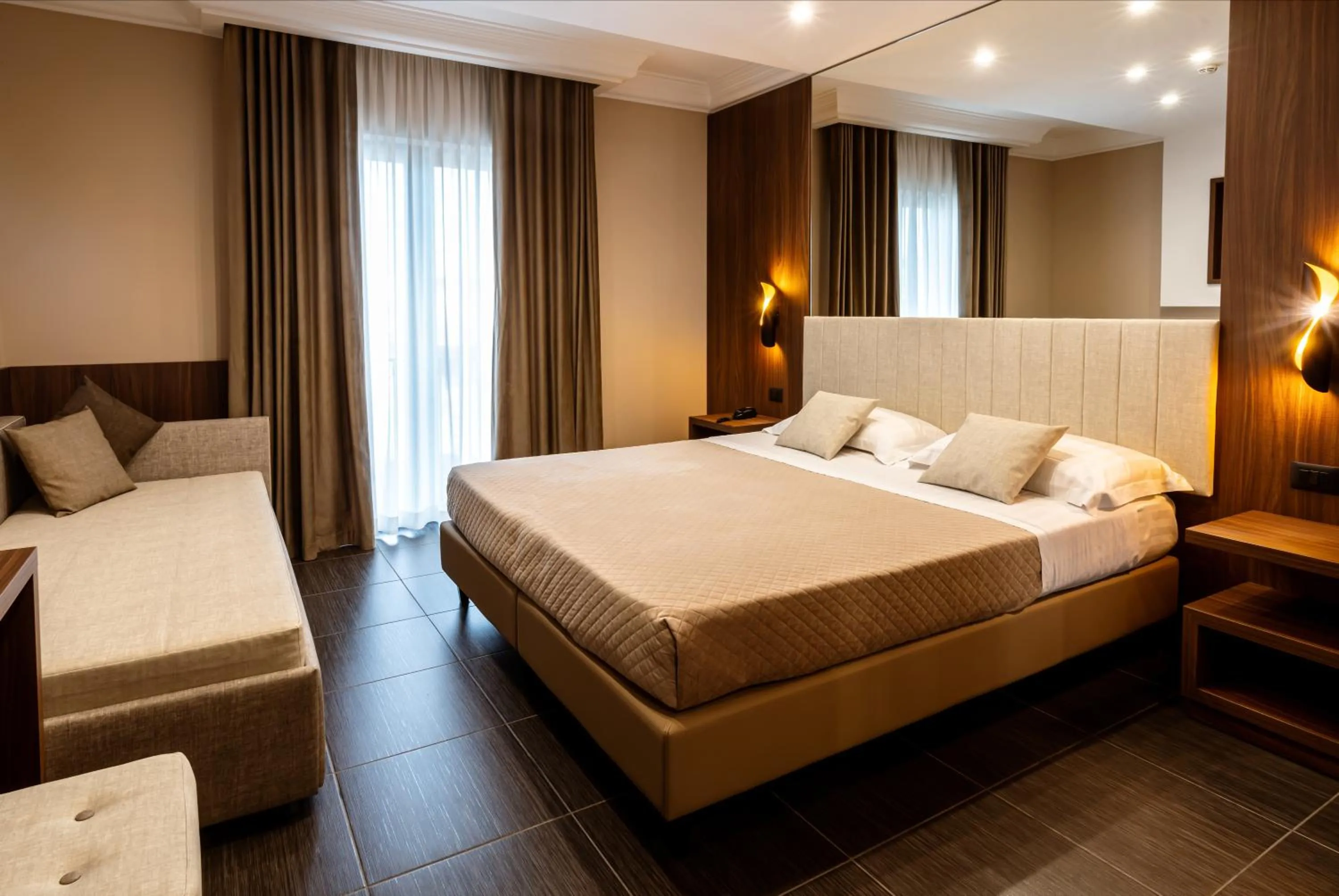 Bedroom, Bed in Hotel Bellavista