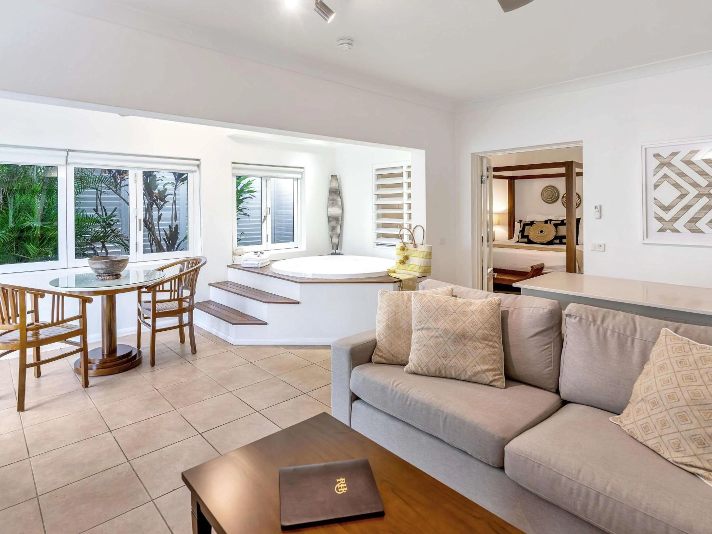 Living room in The Reef House Adults Retreat - Enjoy 28 Complimentary Inclusions