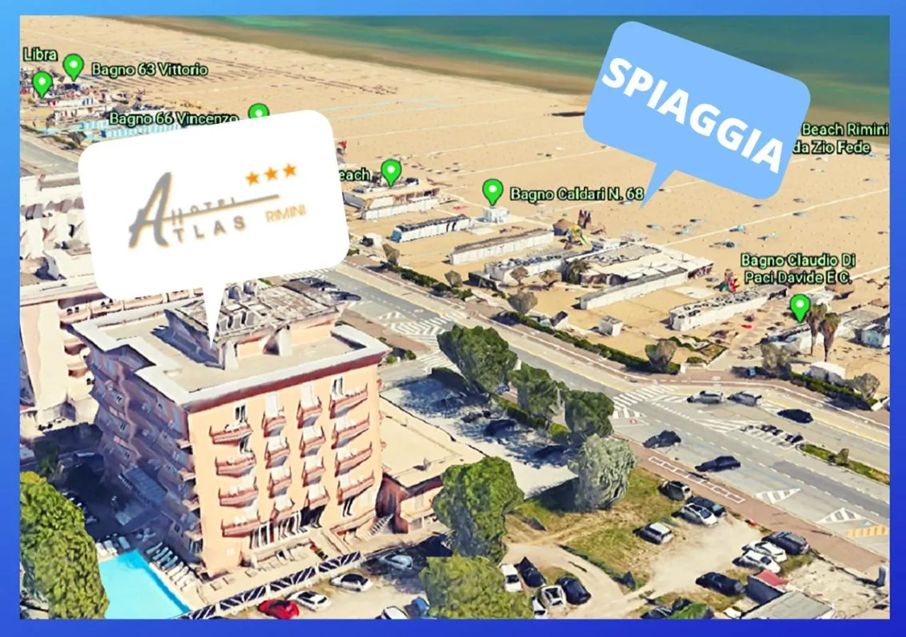 Facade/entrance in Hotel Atlas