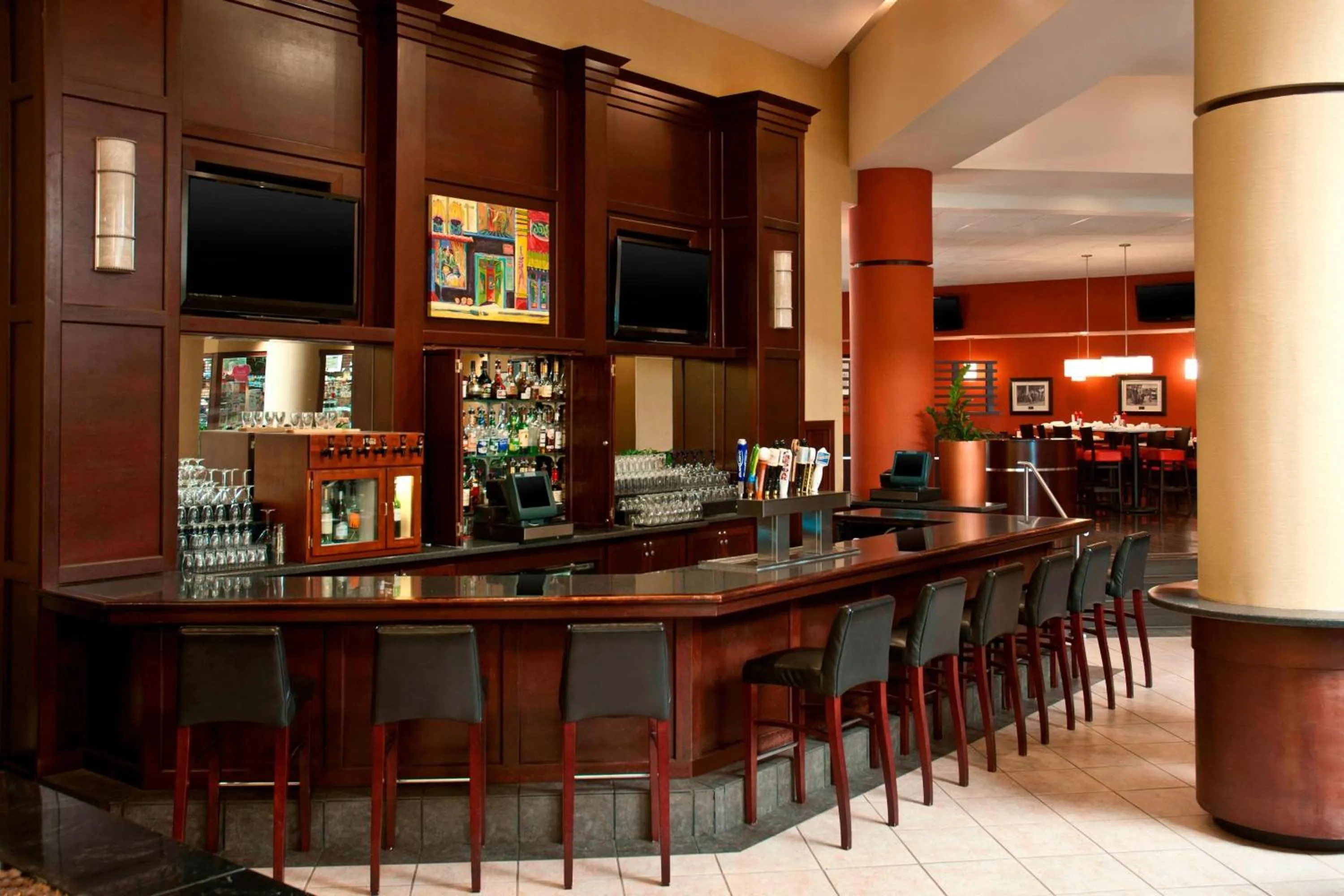 Lobby or reception in Sheraton Imperial Hotel Raleigh-Durham Airport at Research Triangle Park