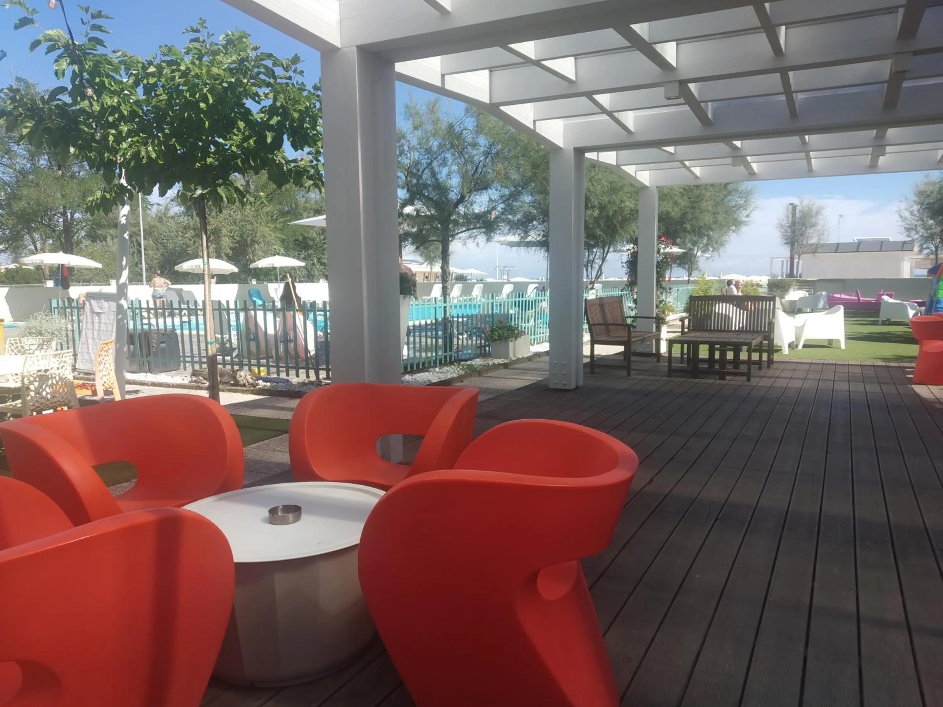 Pool view in Hotel Residenza Giardino