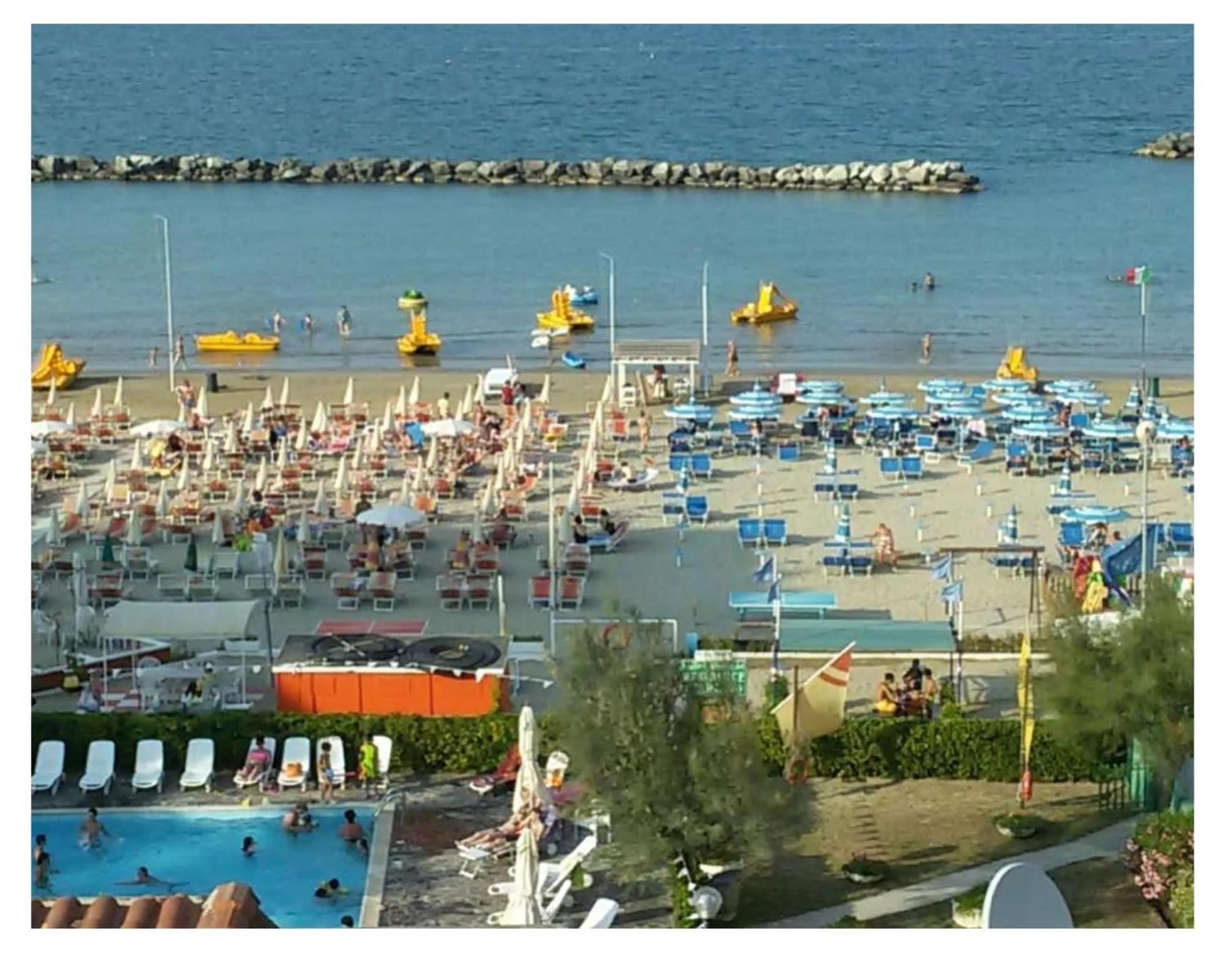 Beach in Hotel Residenza Giardino