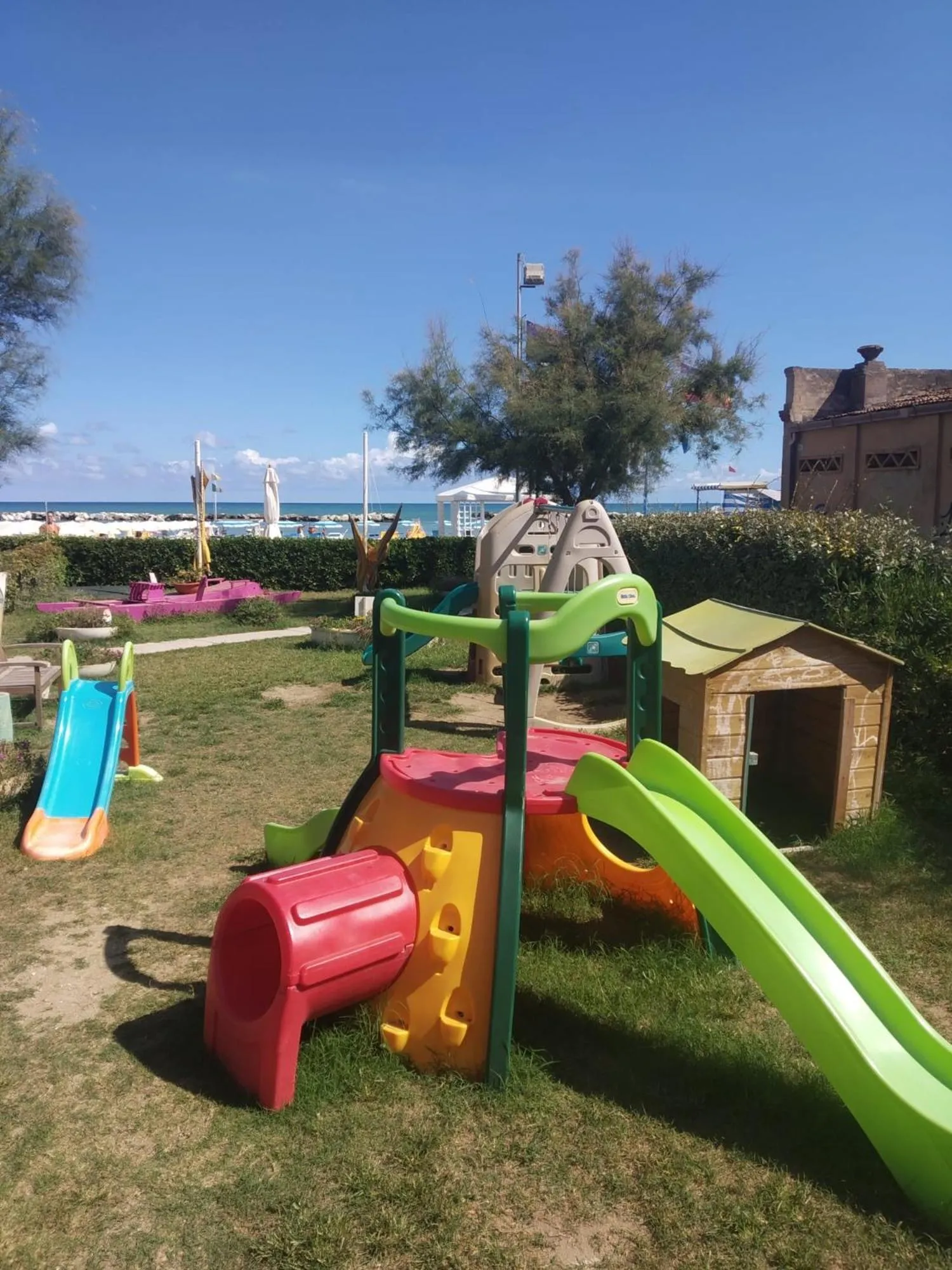 Children play ground in Hotel Residenza Giardino