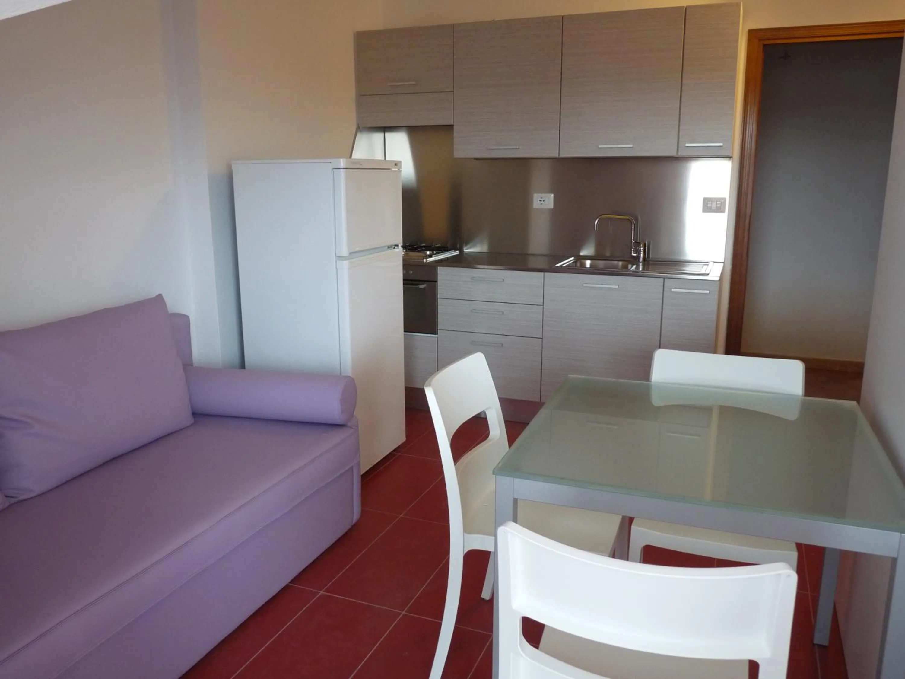 Kitchen or kitchenette in Hotel Residenza Giardino