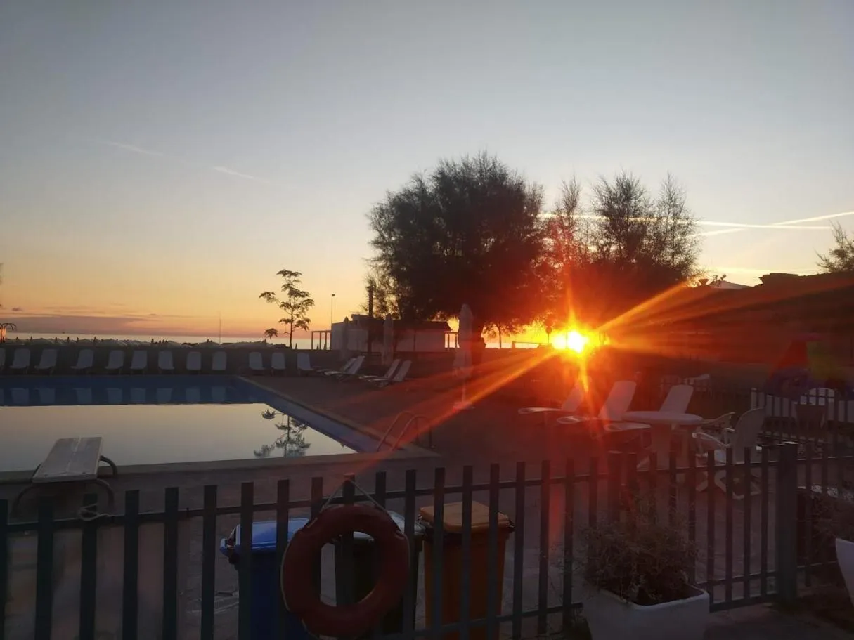 Sunrise in Hotel Residenza Giardino