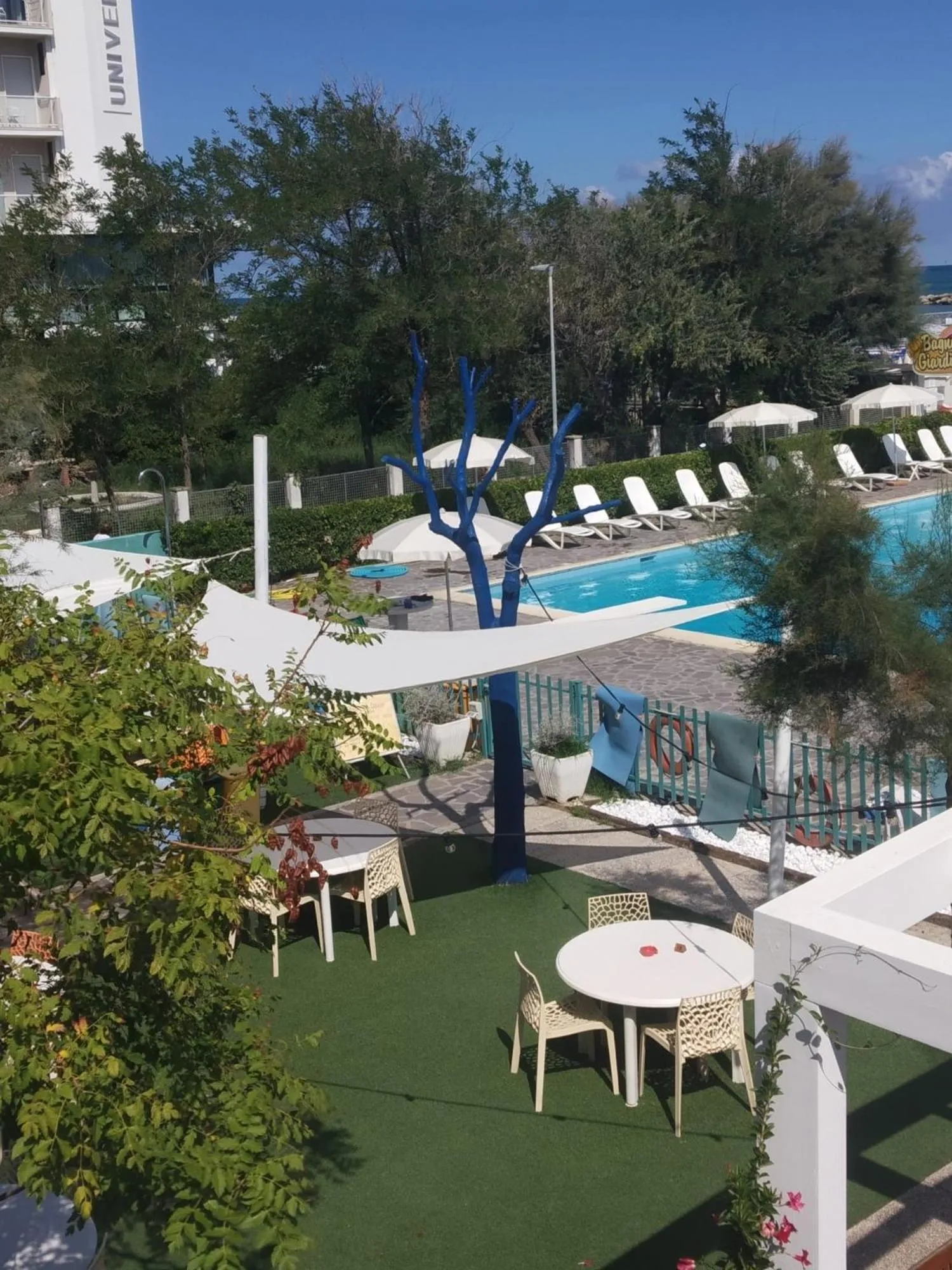 Garden view in Hotel Residenza Giardino