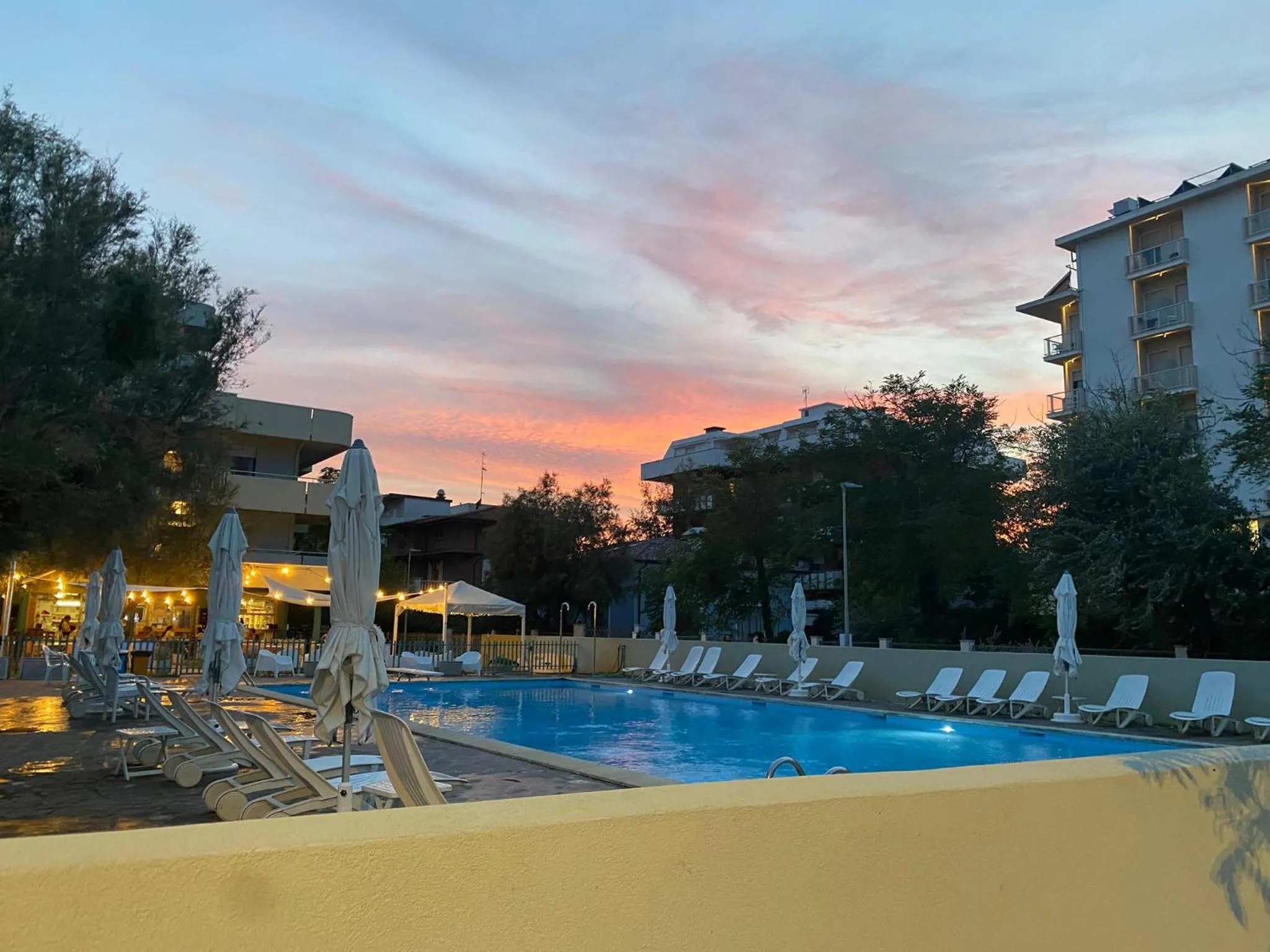 Swimming pool in Hotel Residenza Giardino