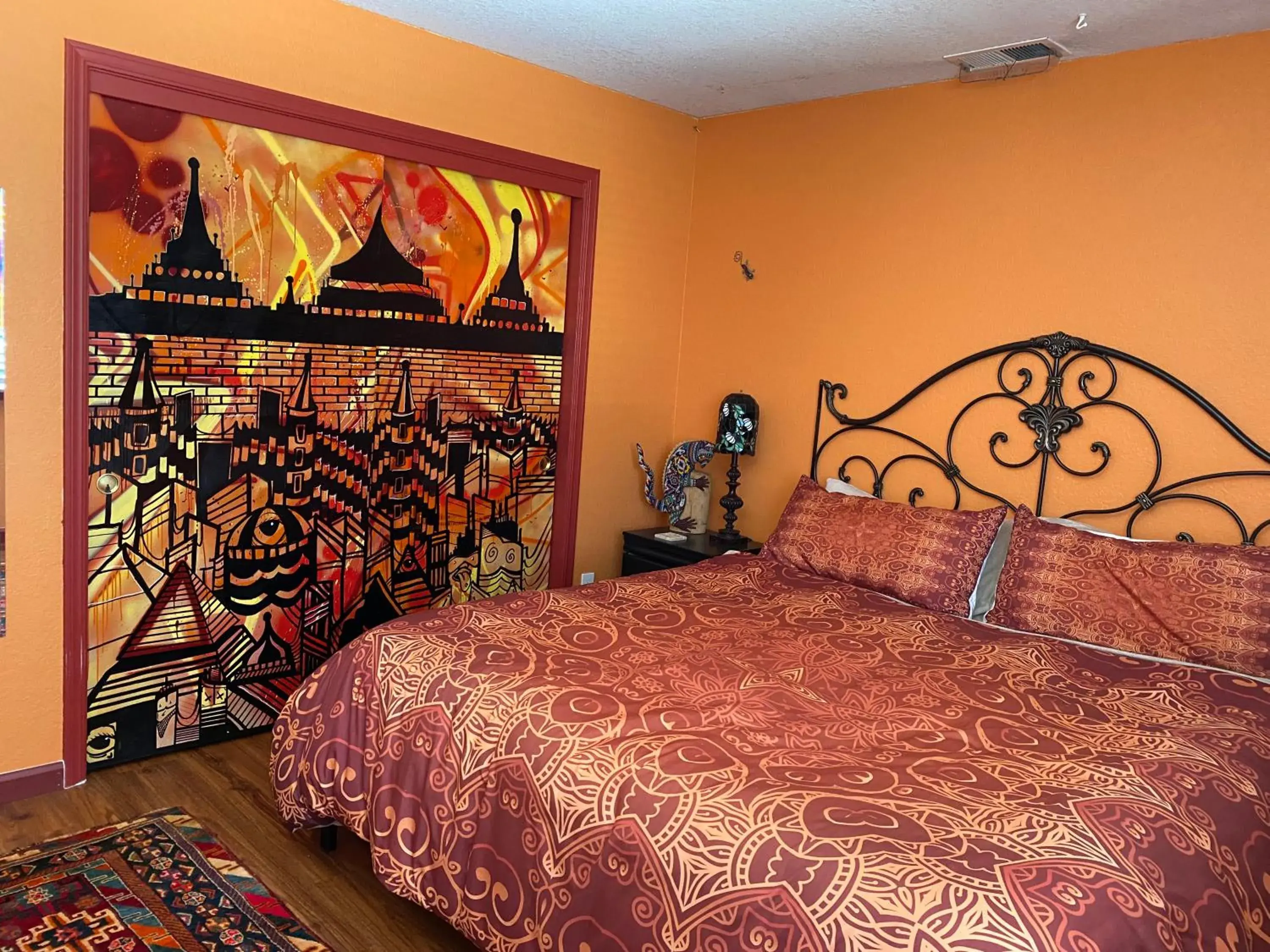 Photo of the whole room, Bed in My Big Art Project Photo of the whole room, Bed in My Big Art Project