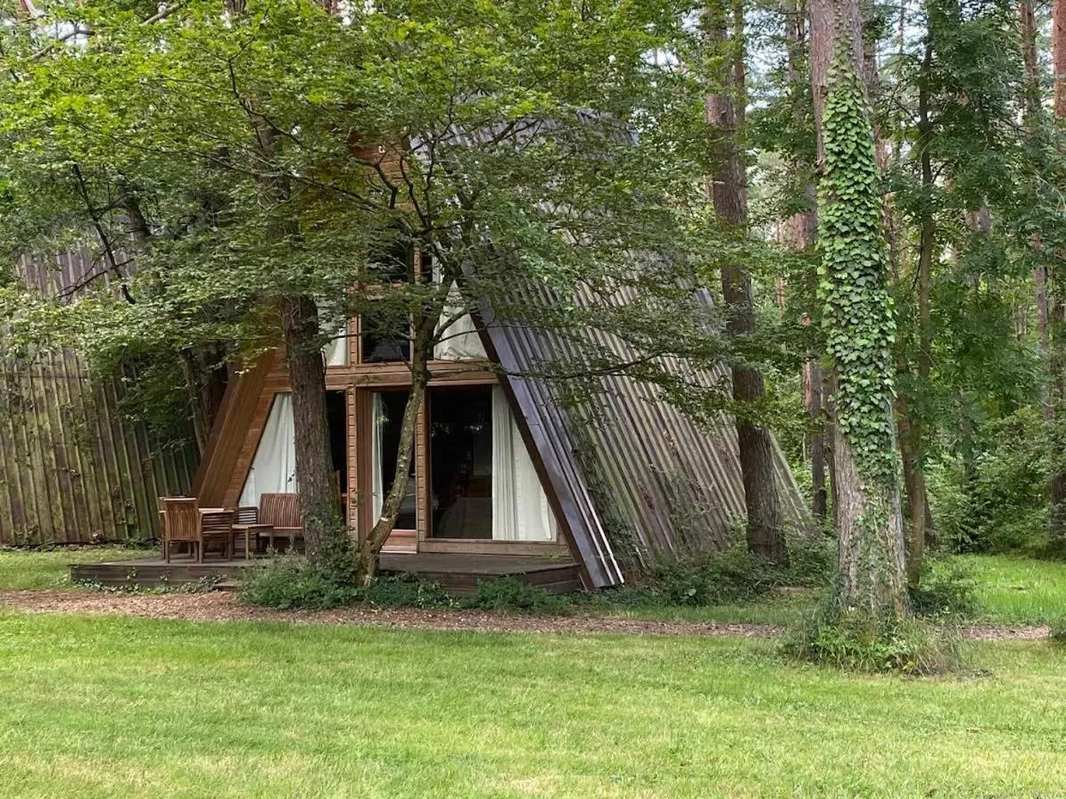 Garden view in Château De Razay