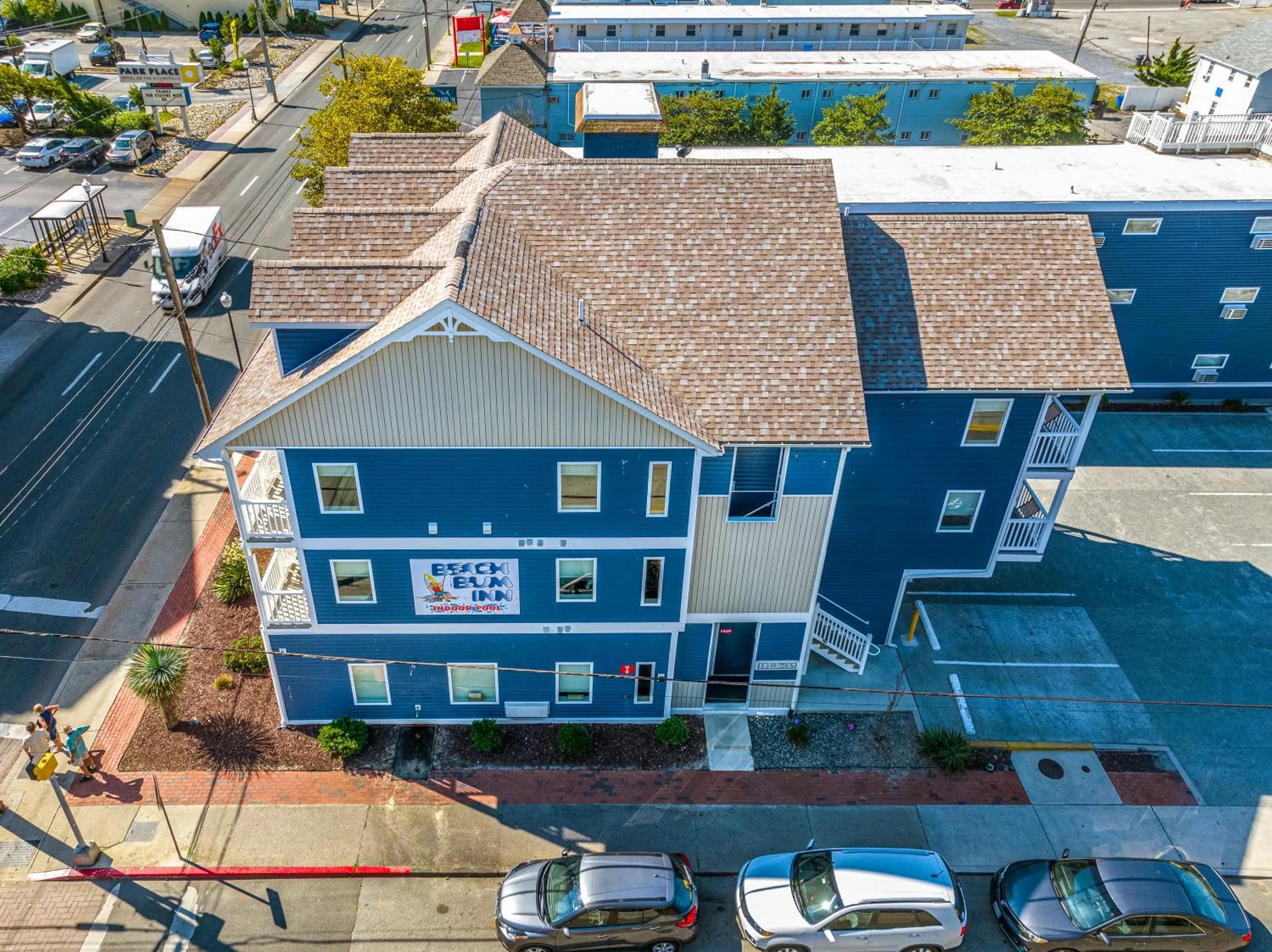 Property building in Beach Bum Inn