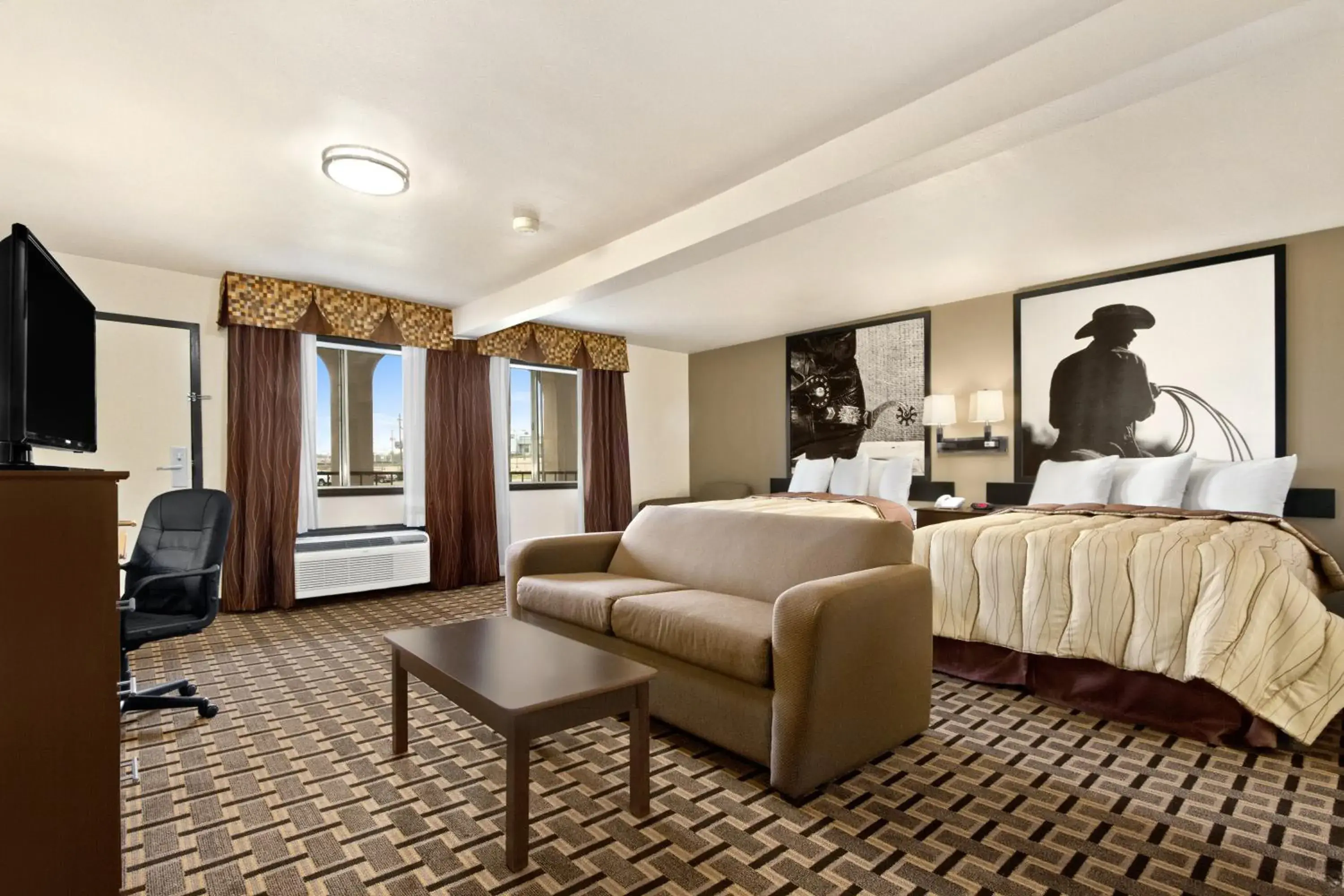 Photo of the whole room in Super 8 by Wyndham Fort Worth TX Photo of the whole room in Super 8 by Wyndham Fort Worth TX