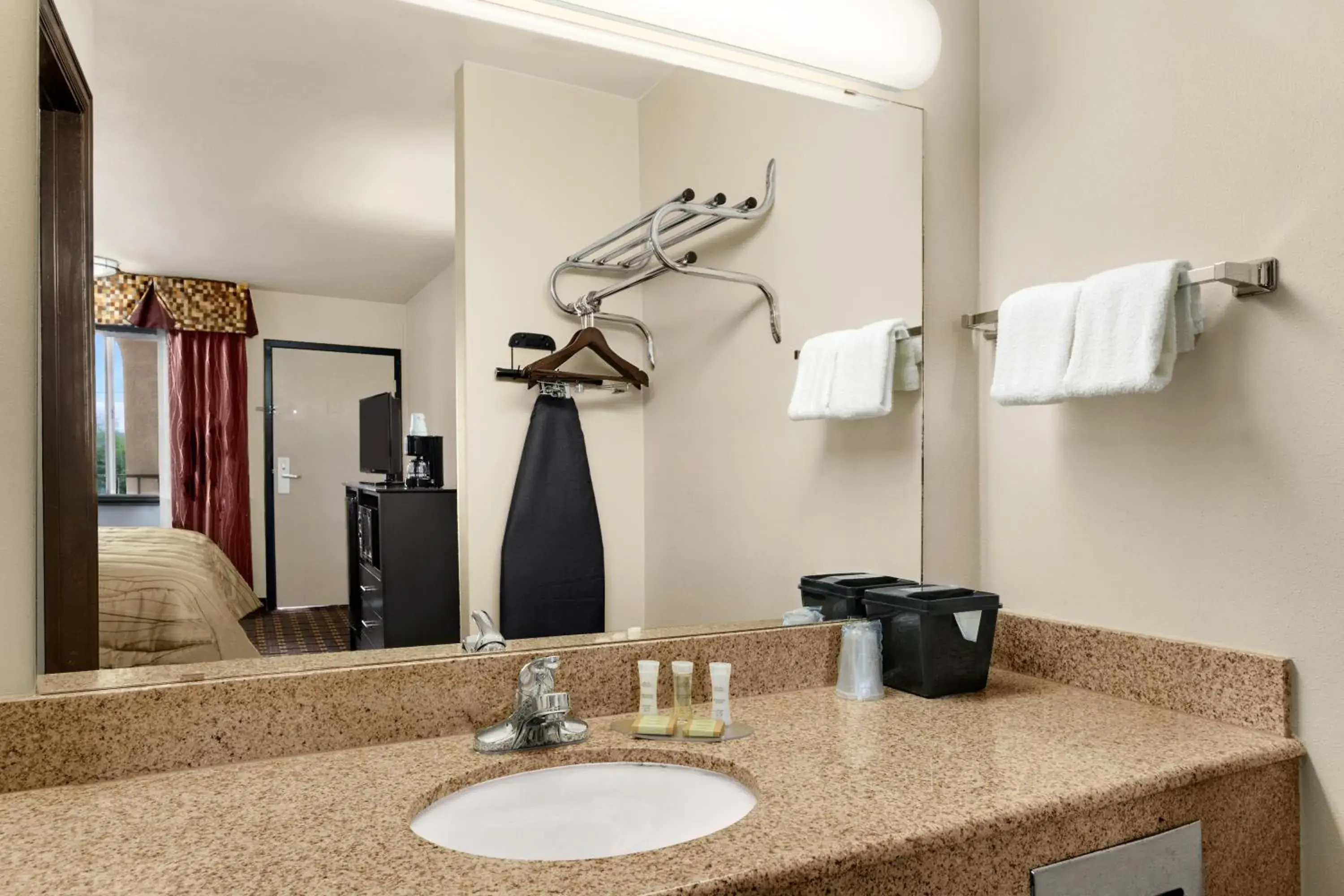 Queen Room with Two Queen Beds - Non-Smoking in Super 8 by Wyndham Fort Worth TX Queen Room with Two Queen Beds - Non-Smoking in Super 8 by Wyndham Fort Worth TX