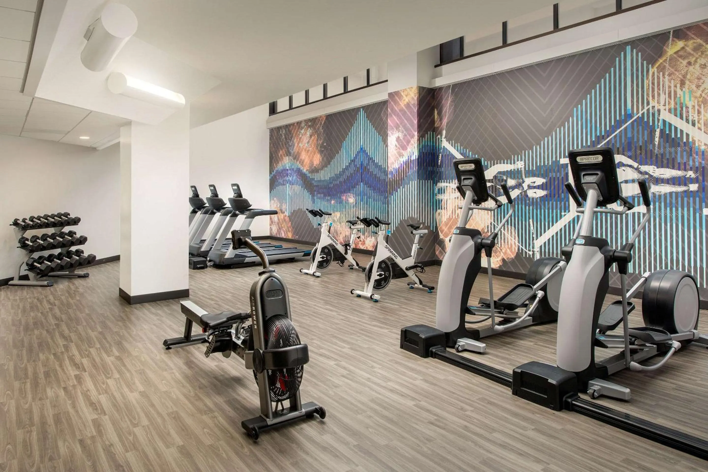 Fitness centre/facilities in Radisson Blu Fargo