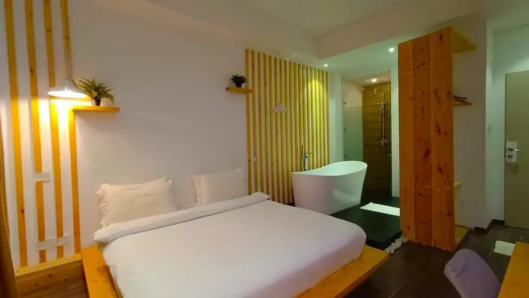 Super Deluxe with balcony and sea view - single occupancy in Portia Hotel & Spa Super Deluxe with balcony and sea view - single occupancy in Portia Hotel & Spa