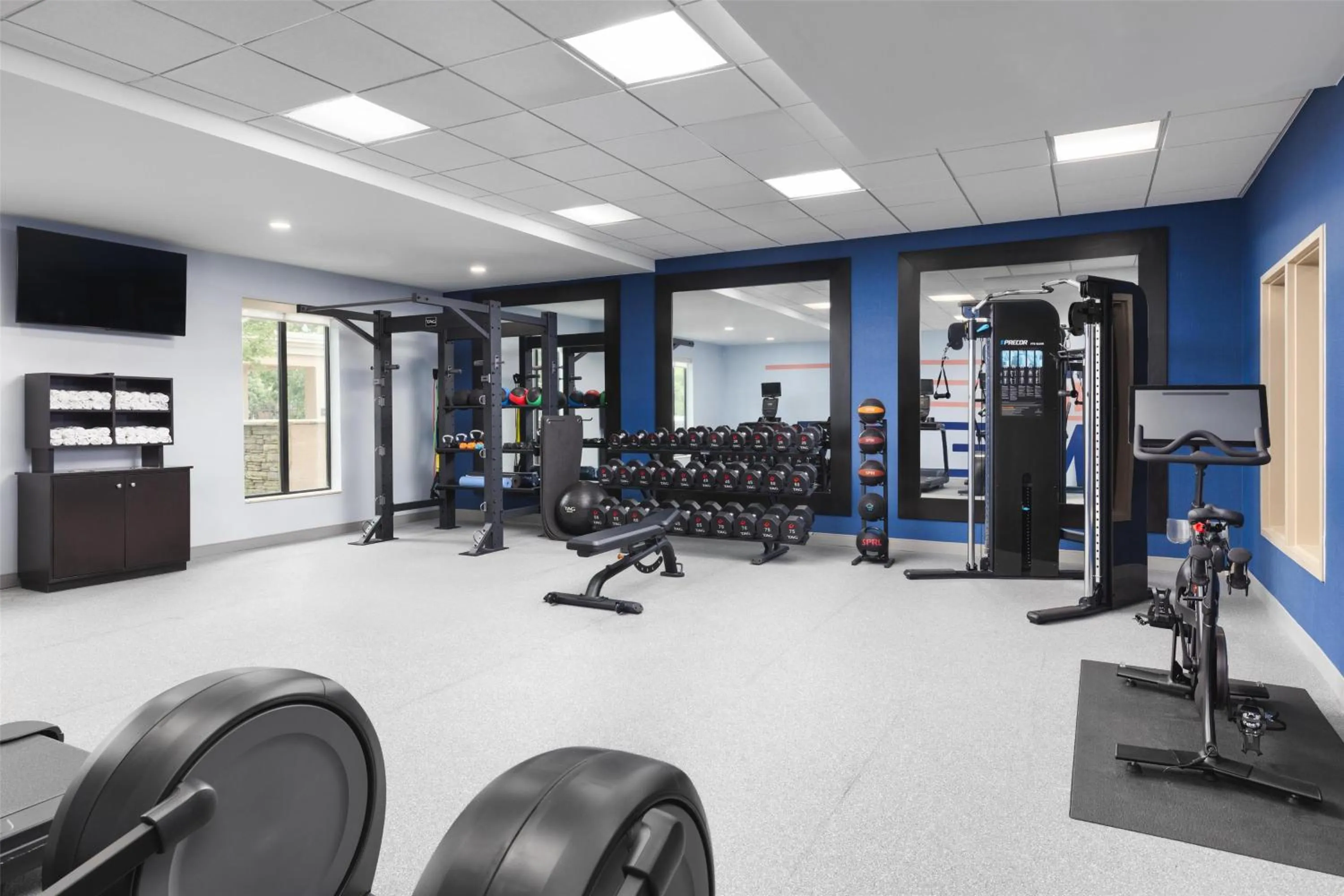 Fitness centre/facilities in Hampton Inn Chattanooga West/Lookout Mountain