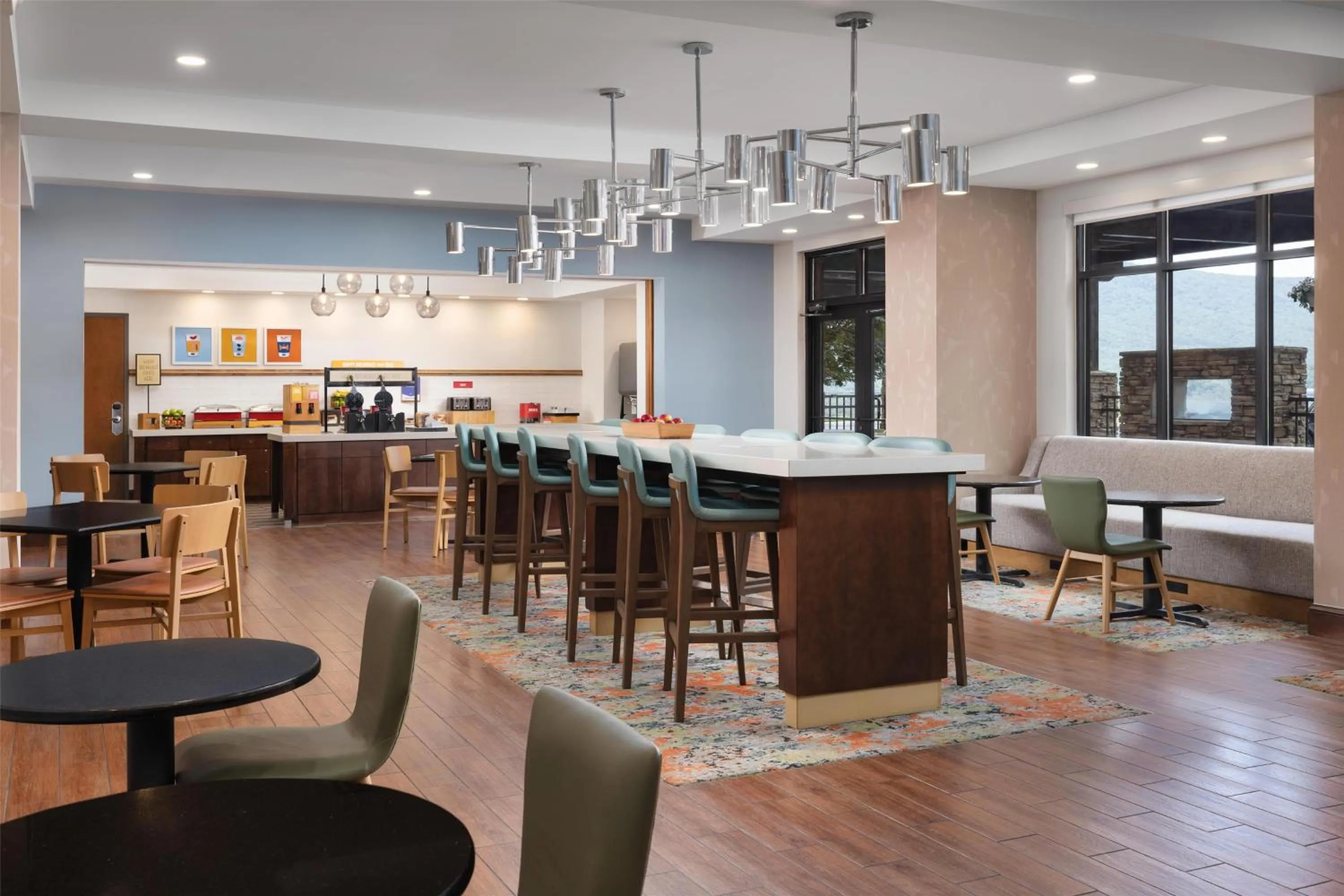 Breakfast in Hampton Inn Chattanooga West/Lookout Mountain