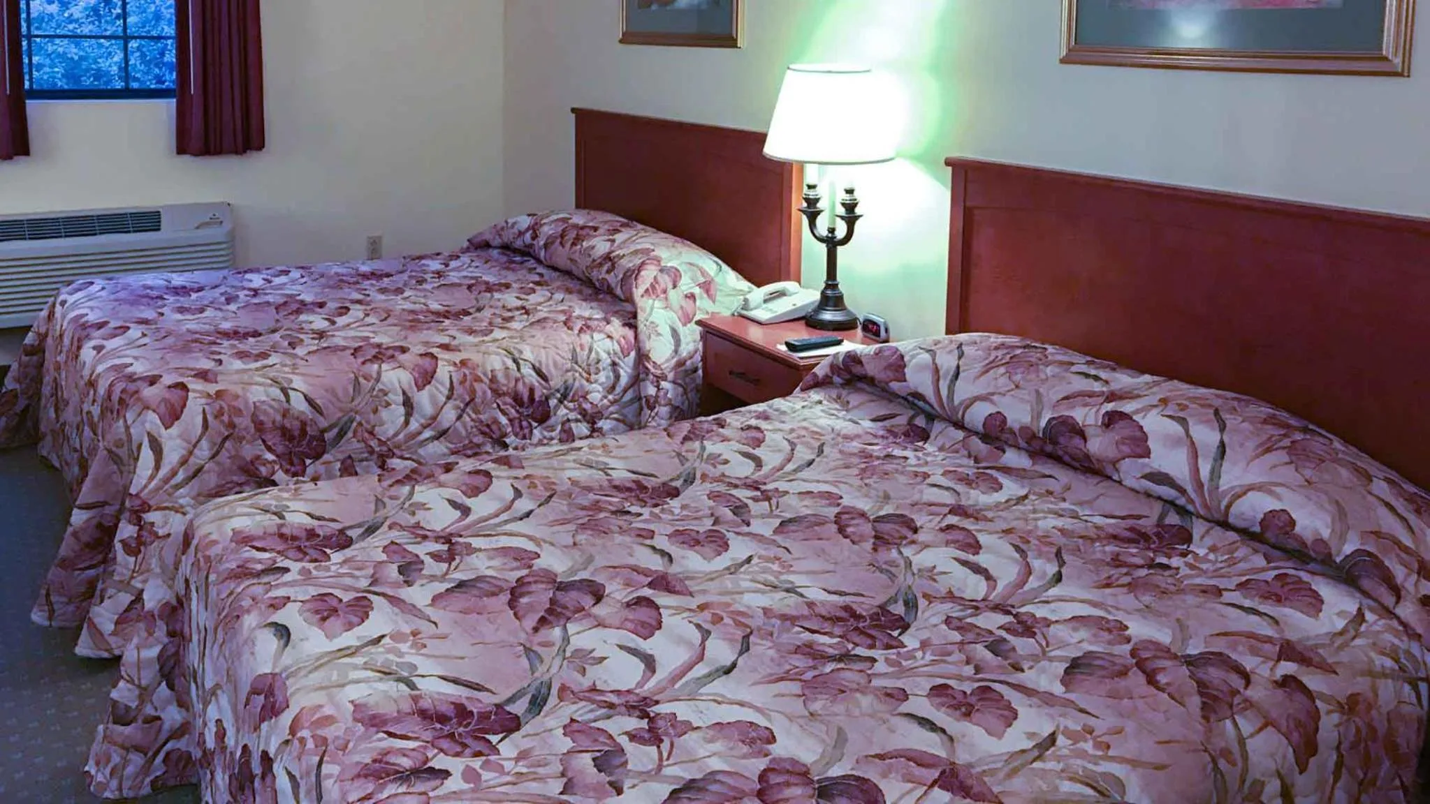 Bed in Motel 6-Bloomsburg, PA