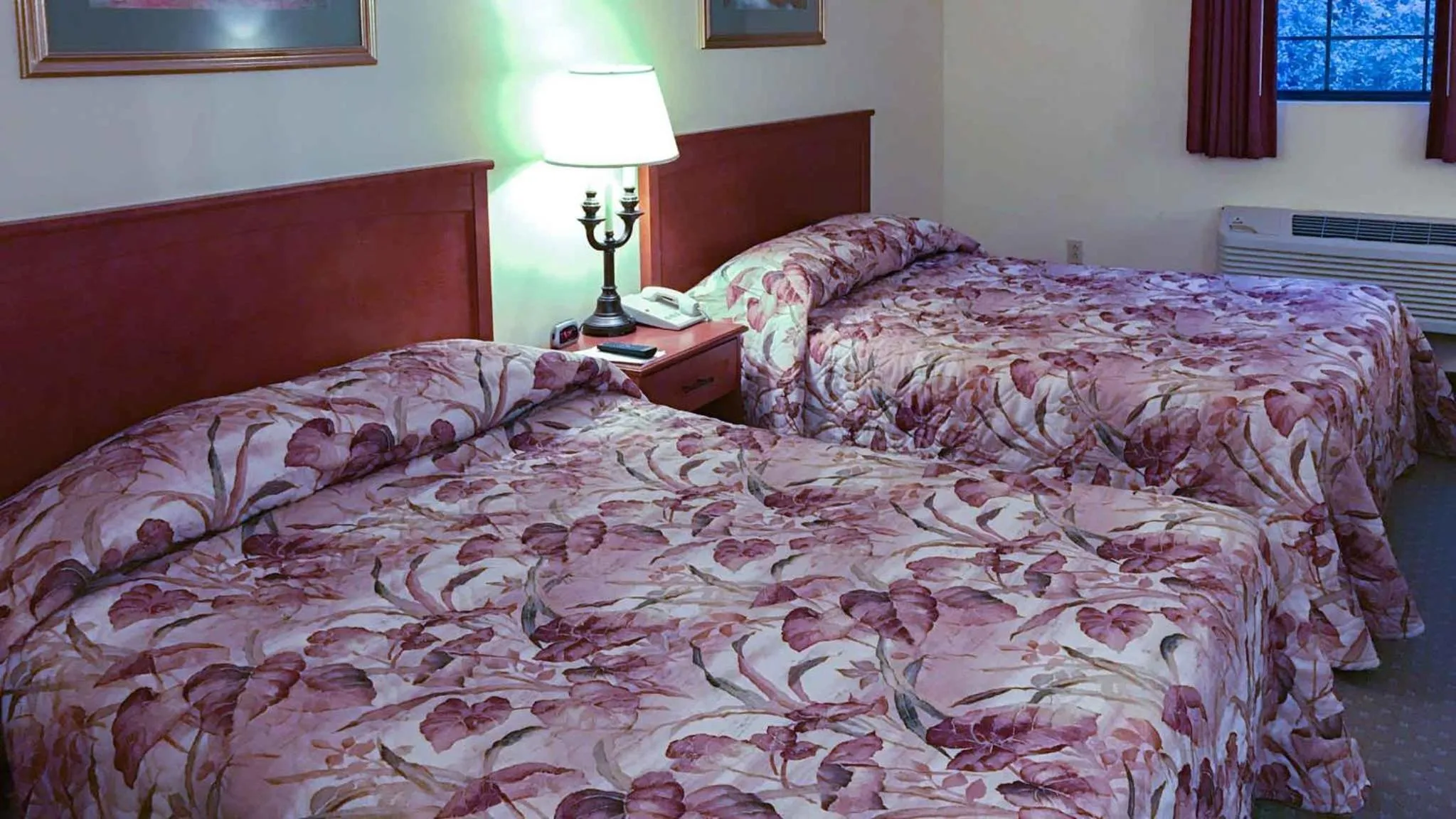 Bed in Motel 6-Bloomsburg, PA