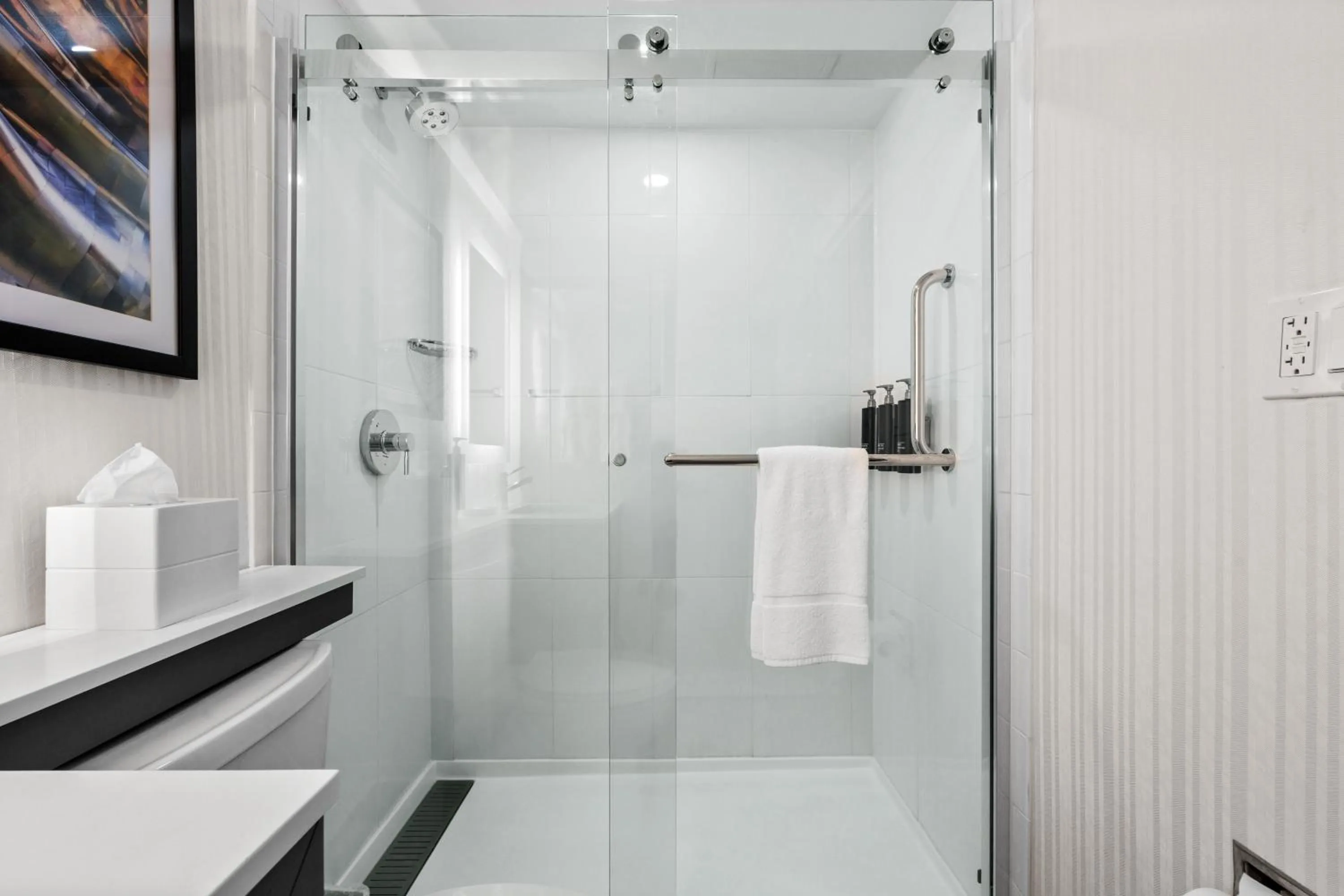 Shower in Radisson Hotel JFK Airport