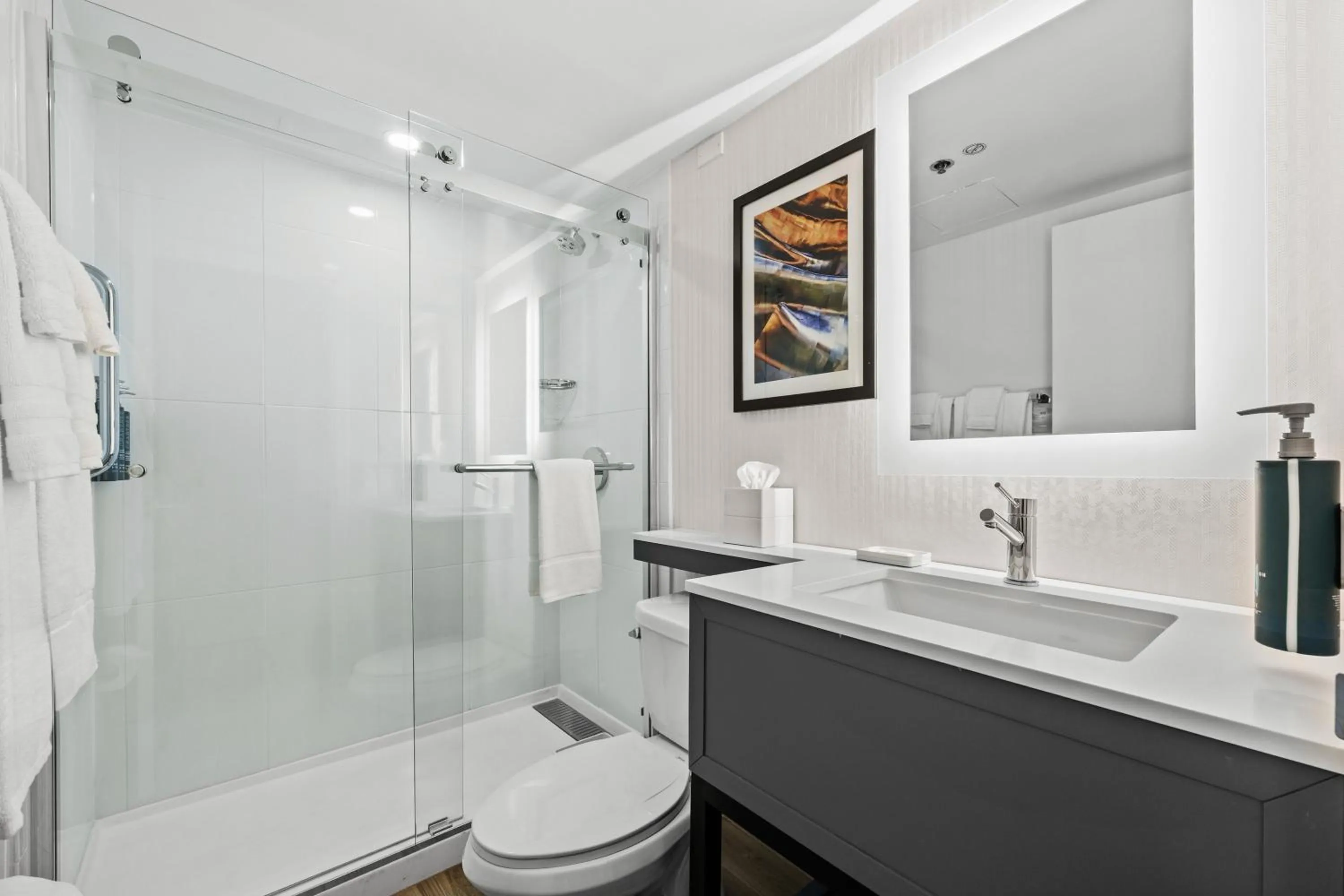 Shower in Radisson Hotel JFK Airport