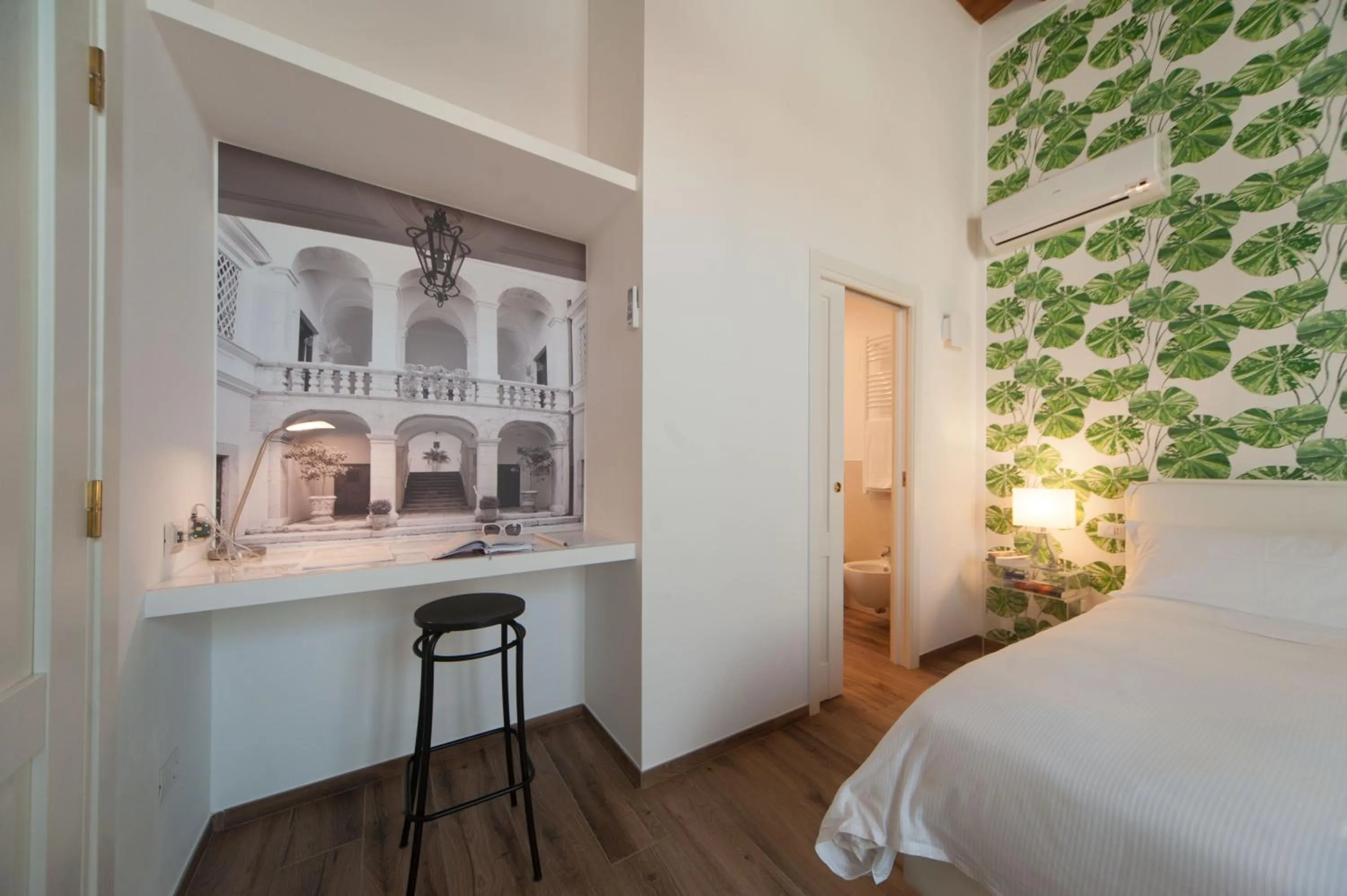 Photo of the whole room, Bed in La Soffitta Covelli