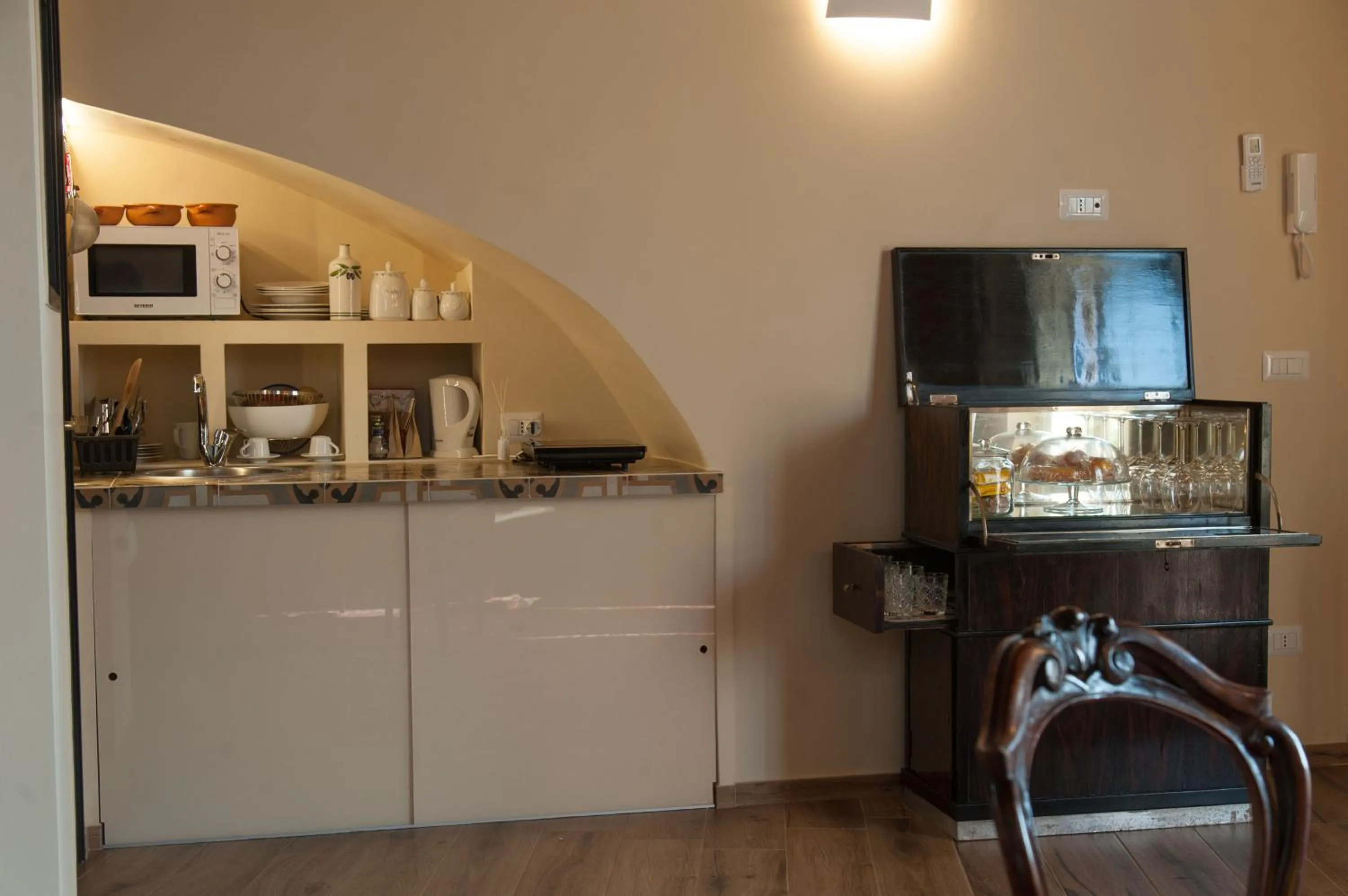 Coffee/tea facilities in La Soffitta Covelli