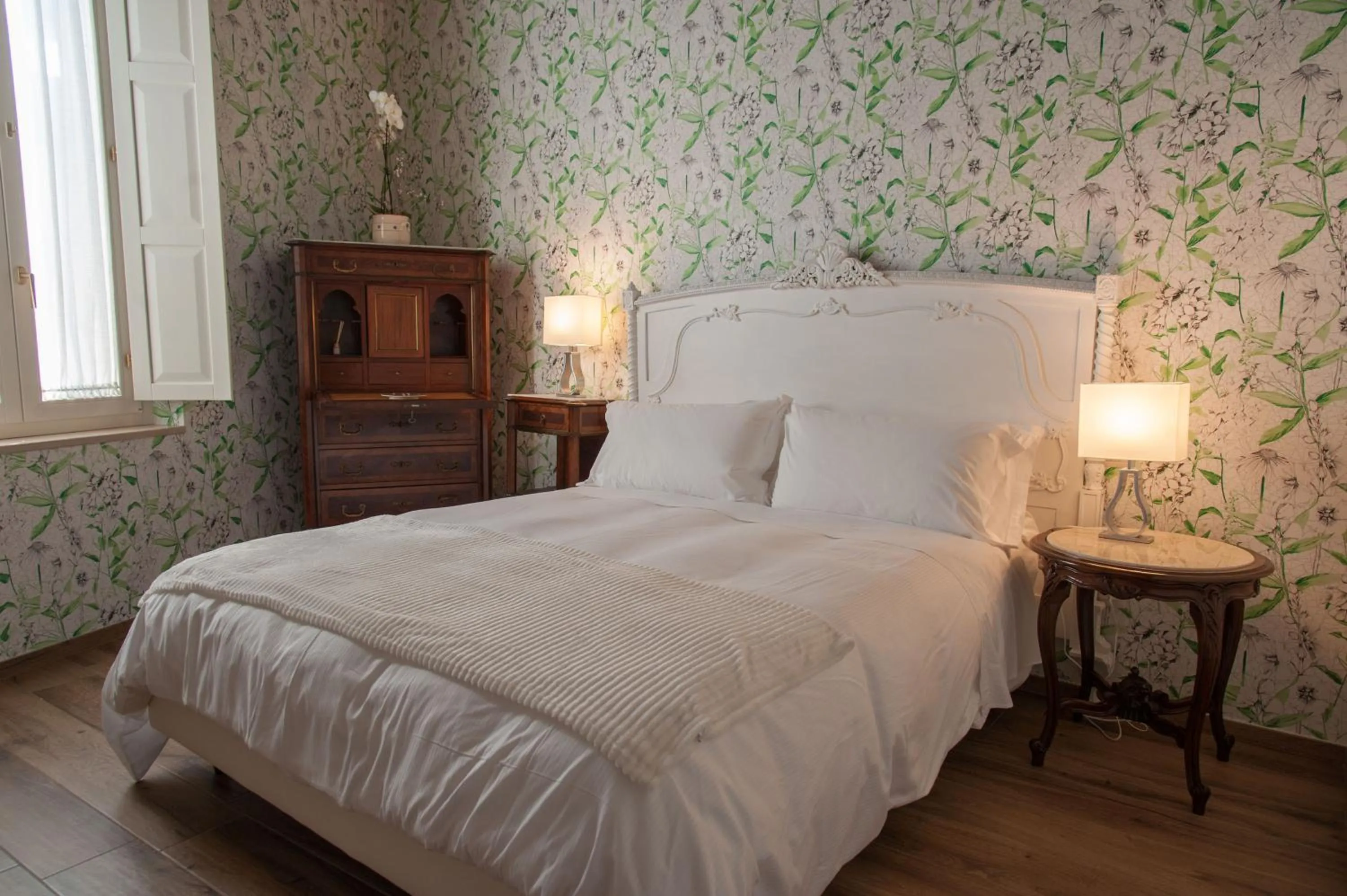 Bed in La Soffitta Covelli