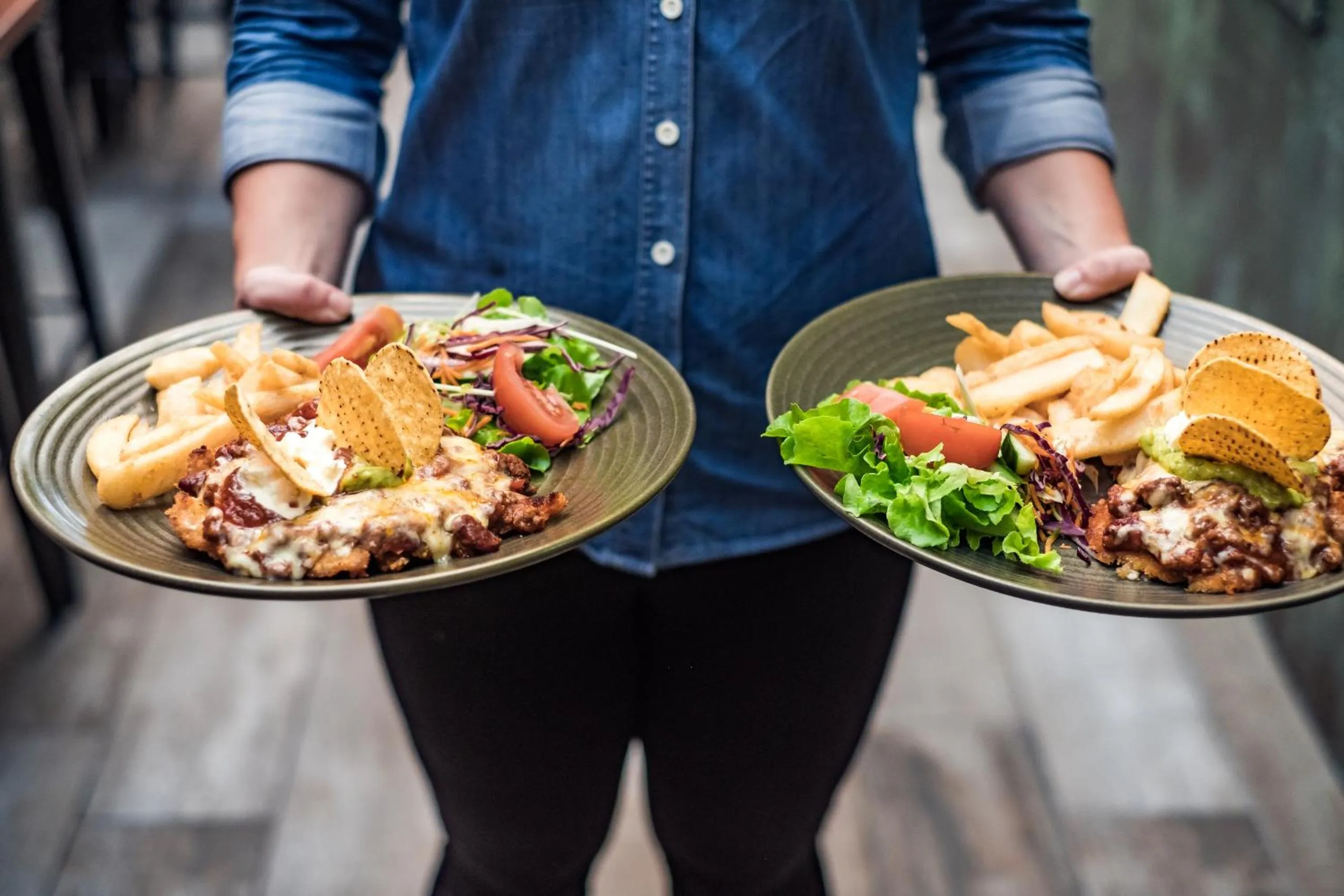 Food close-up in Bayview Hotel Woy Woy