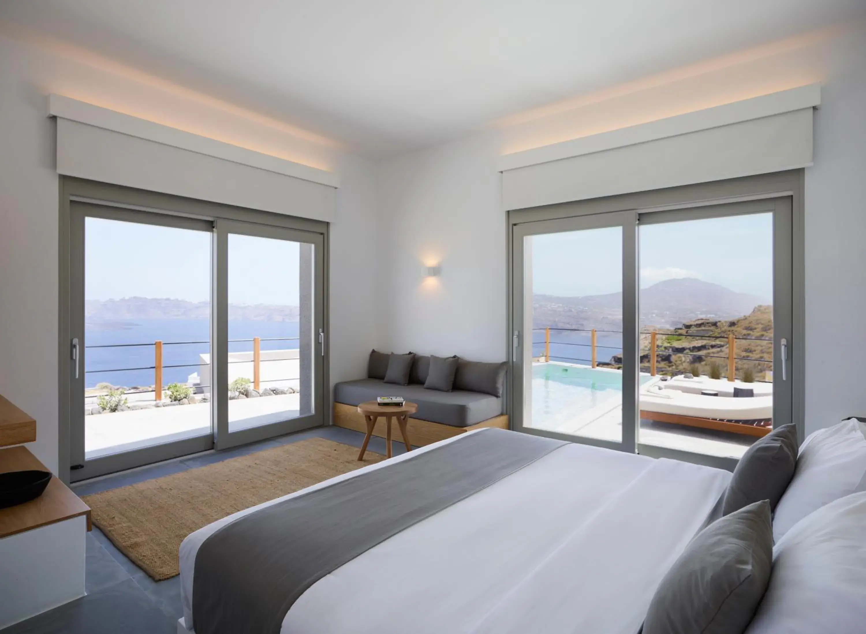 Garden, Bed in Melidonia Suites Garden, Bed in Melidonia Suites