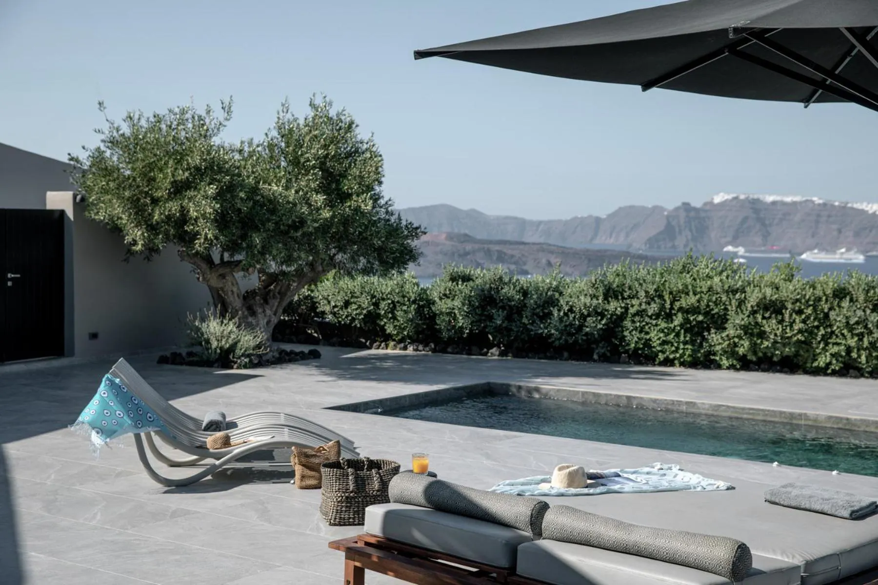 Swimming pool in Melidonia Suites