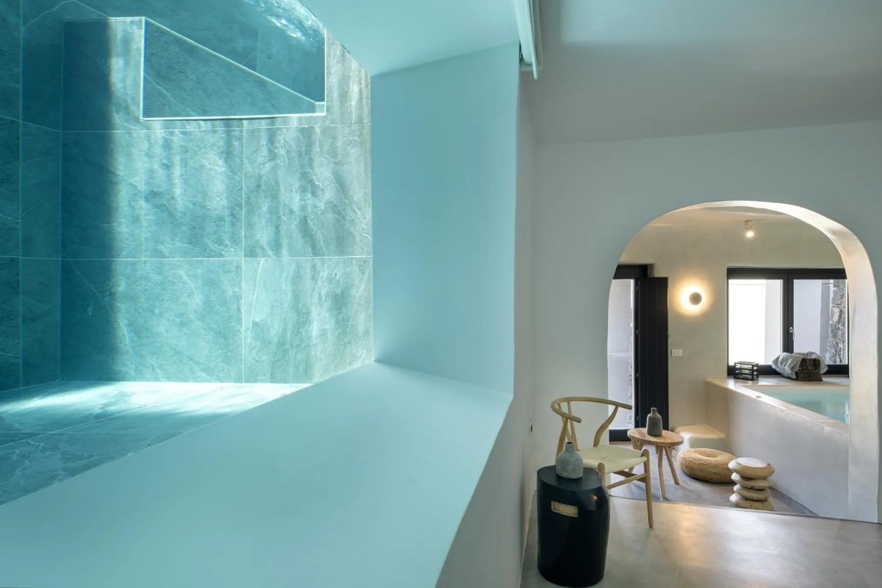 Swimming pool in Melidonia Suites