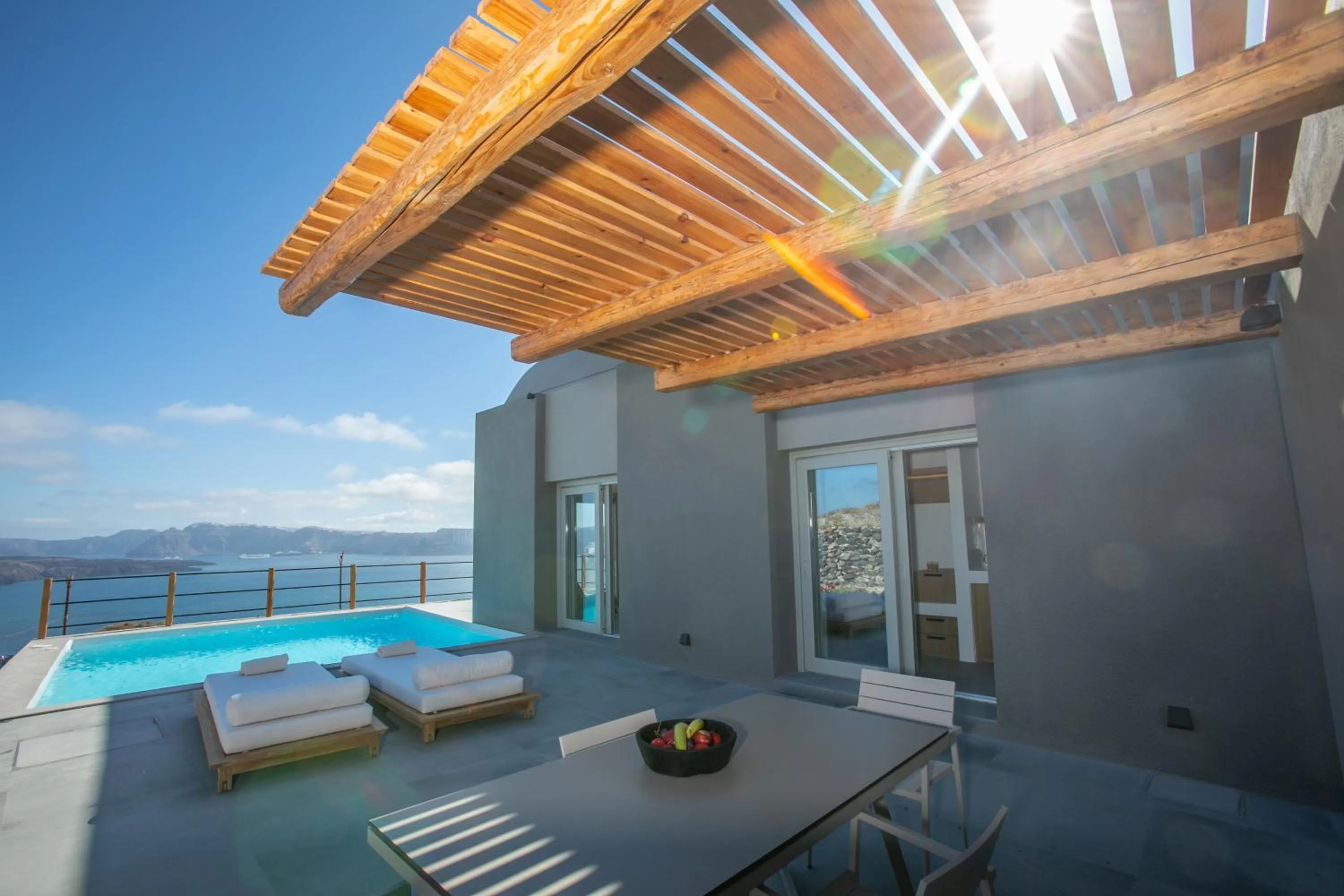 Balcony/Terrace in Melidonia Suites