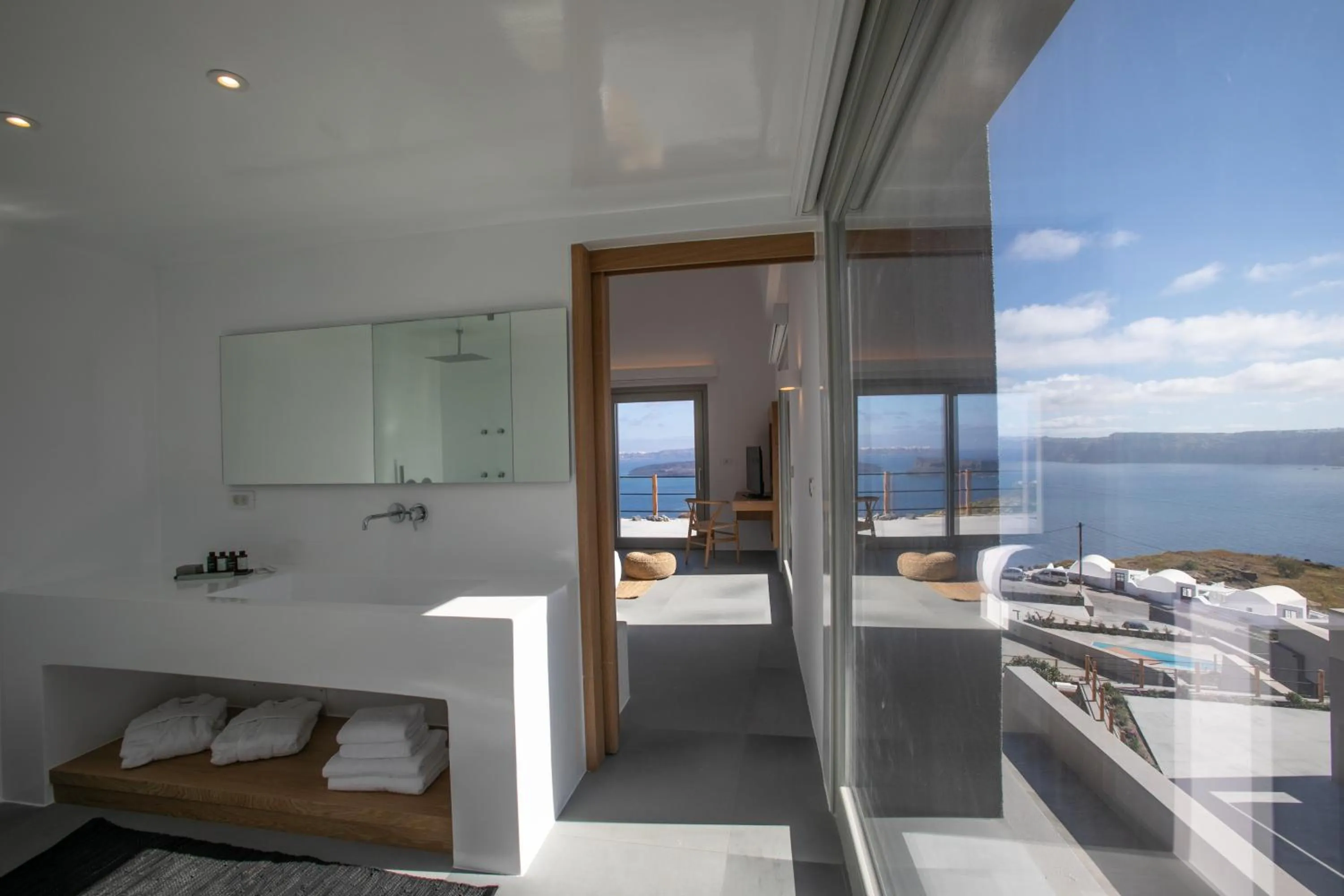 Bathroom in Melidonia Suites